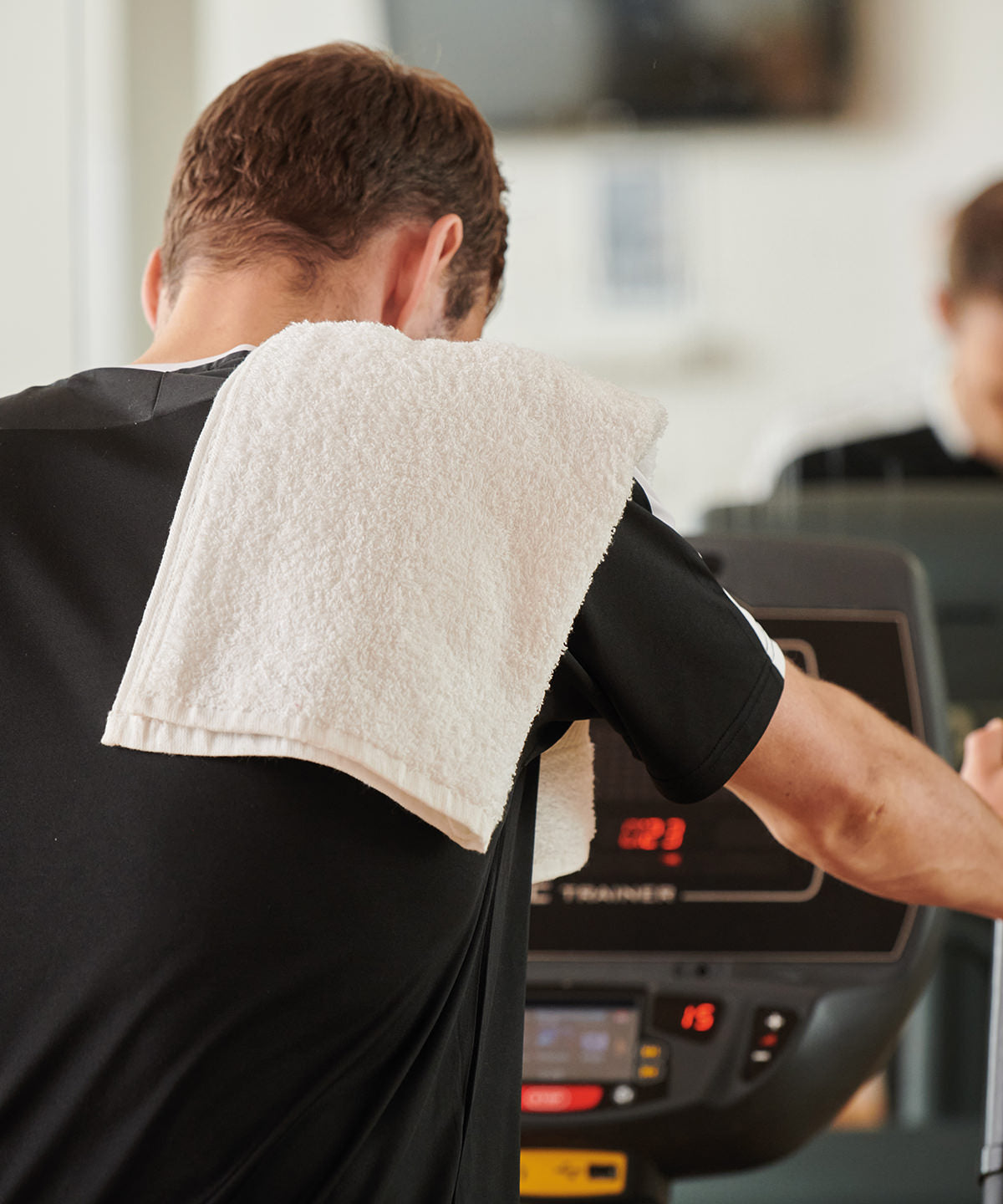 Towel City Luxury range gym towel, lifestyle photo