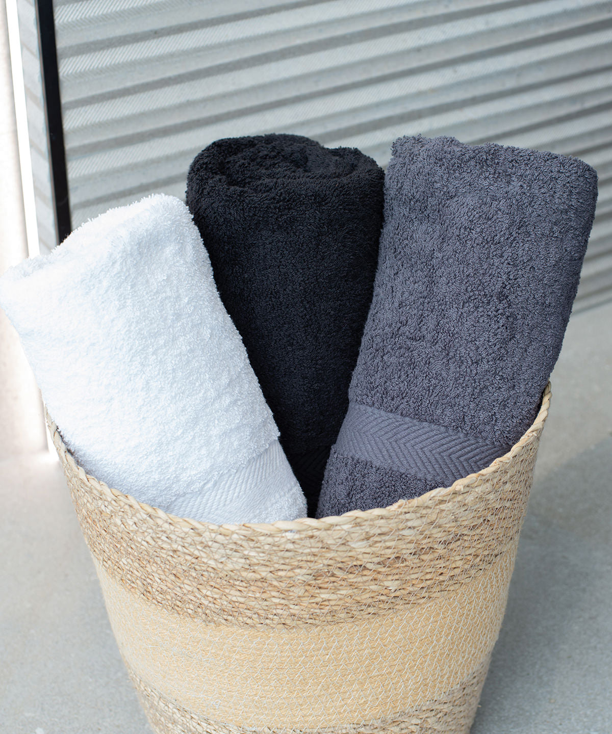 Towel City Luxury range bath towel, lifestyle photo