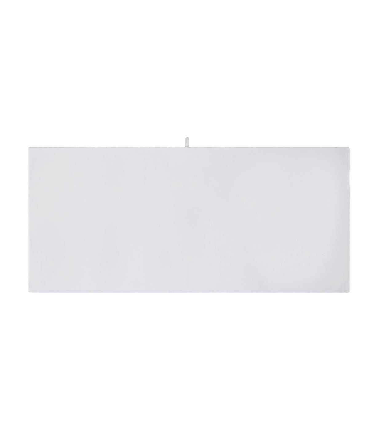 Towel City Quick-dry beach towel in White, front view