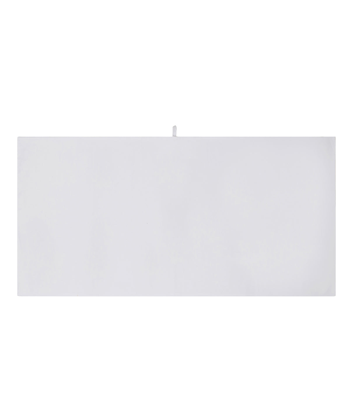 Towel City Quick-dry bath towel in White, front view