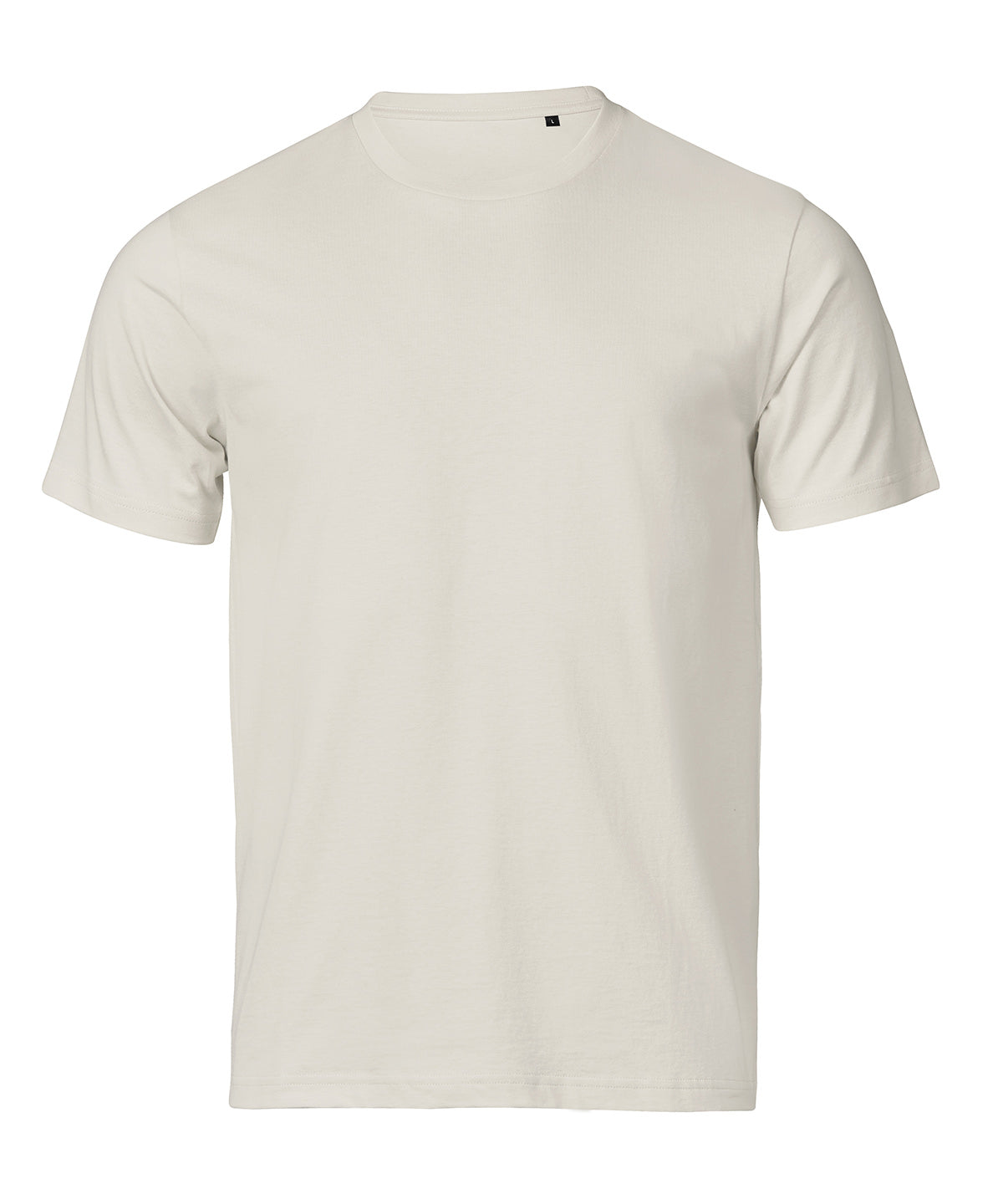 Tee Jays UNLABELED luxury tee in Ecru, front view