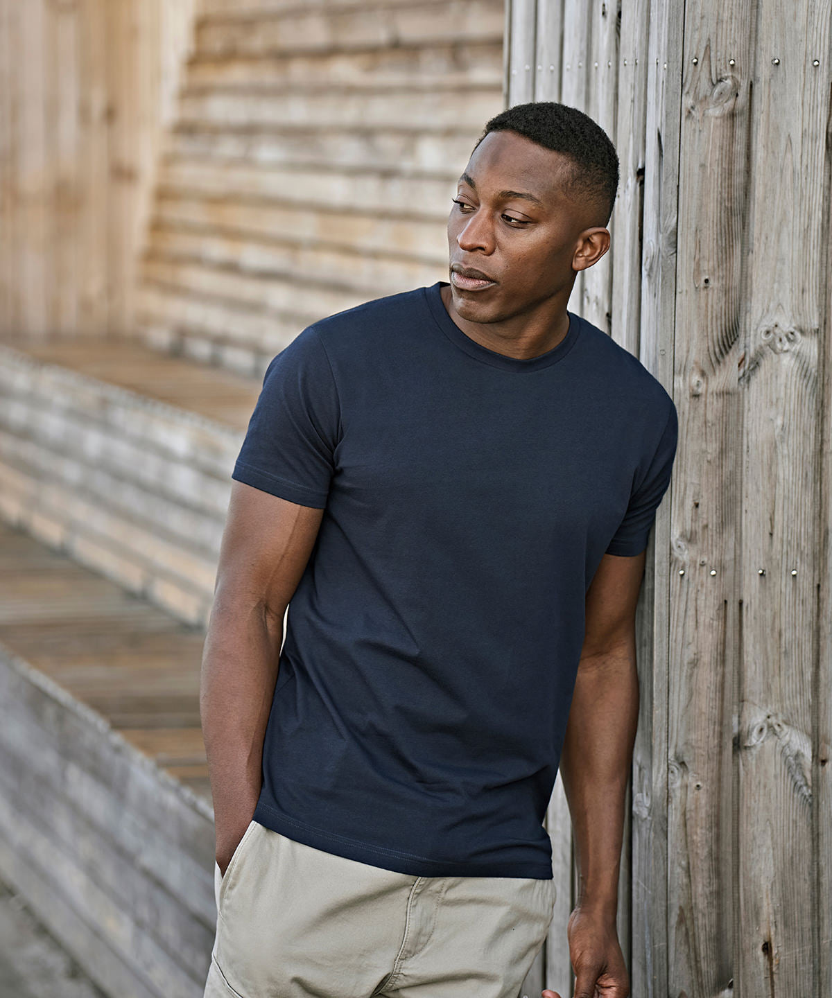 Tee Jays UNLABELED tee, lifestyle photo
