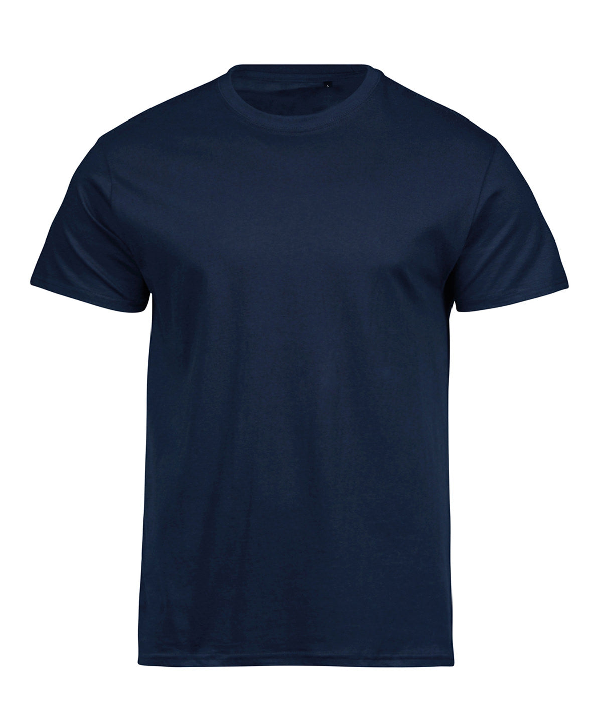Tee Jays UNLABELED tee in Navy, front view