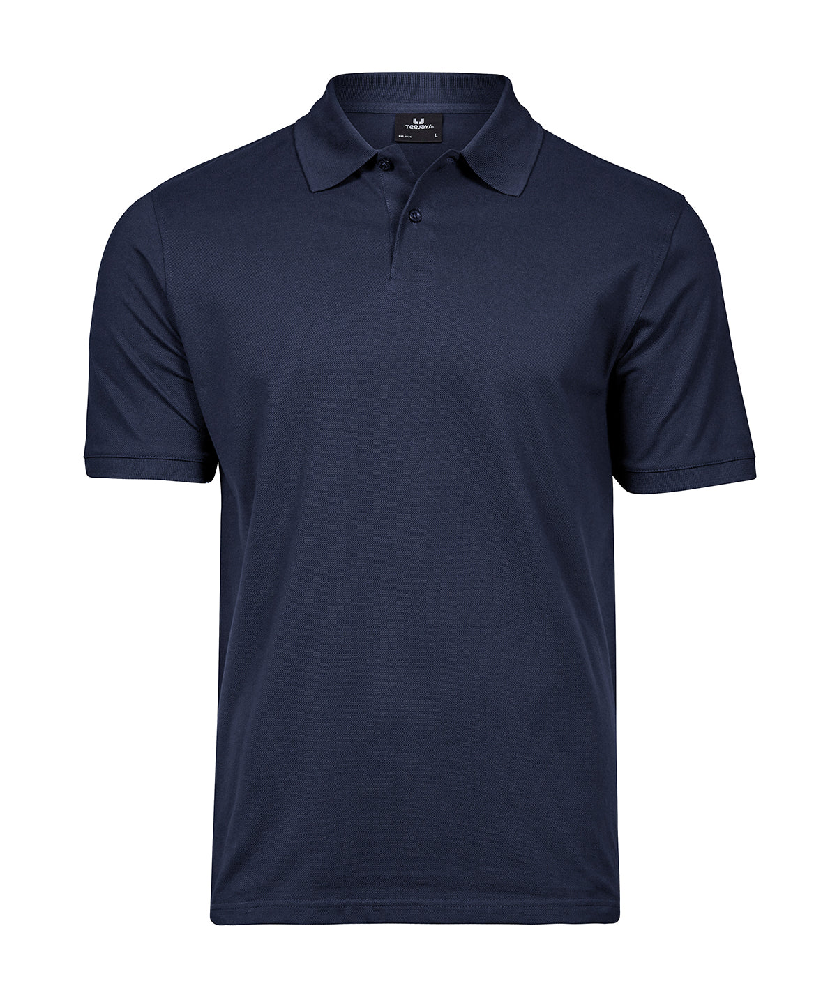 Tee Jays Heavy polo in Navy, front view