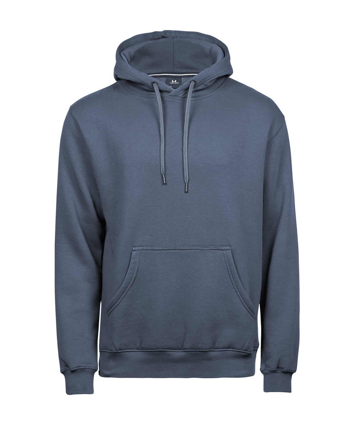 Tee Jays Hooded sweatshirt in Flint Stone, front view