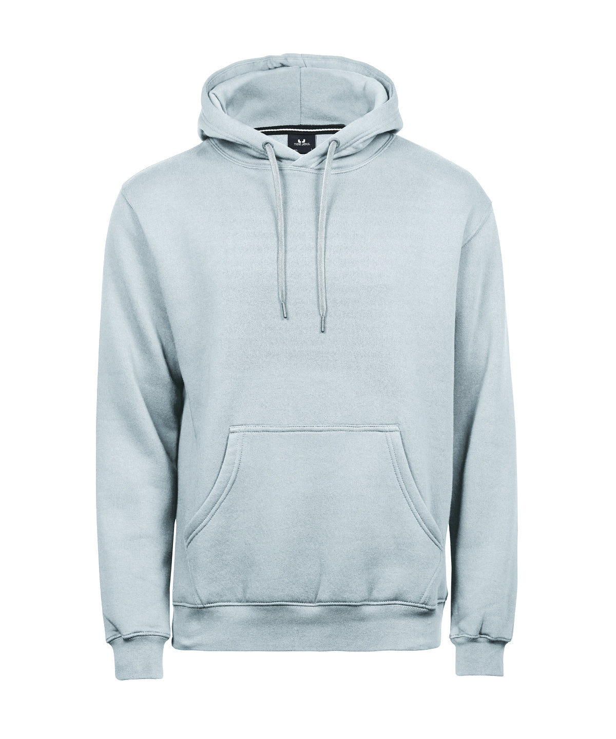 Tee Jays Hooded sweatshirt in Ice Blue, front view