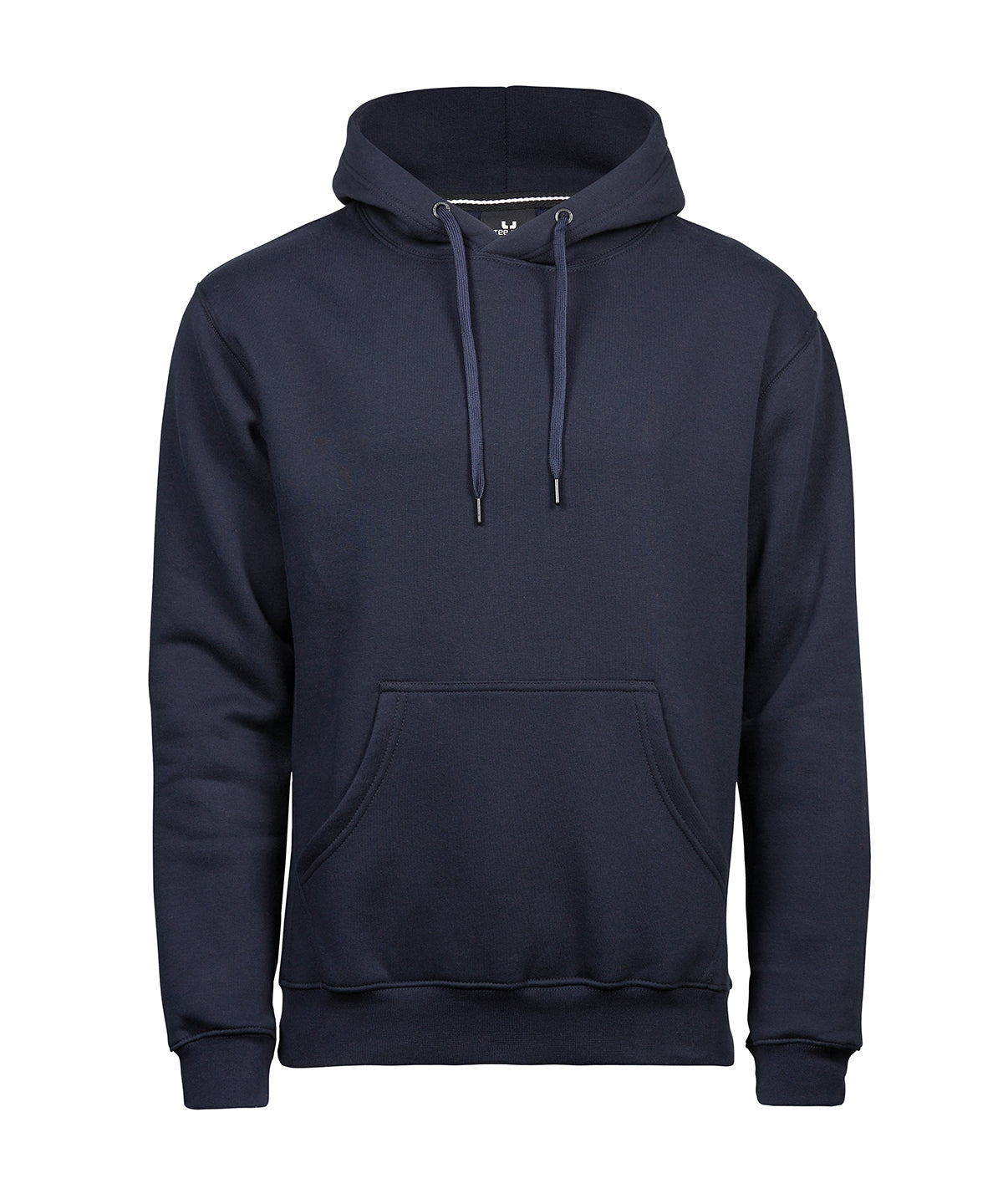 Tee Jays Hooded sweatshirt in Navy, front view