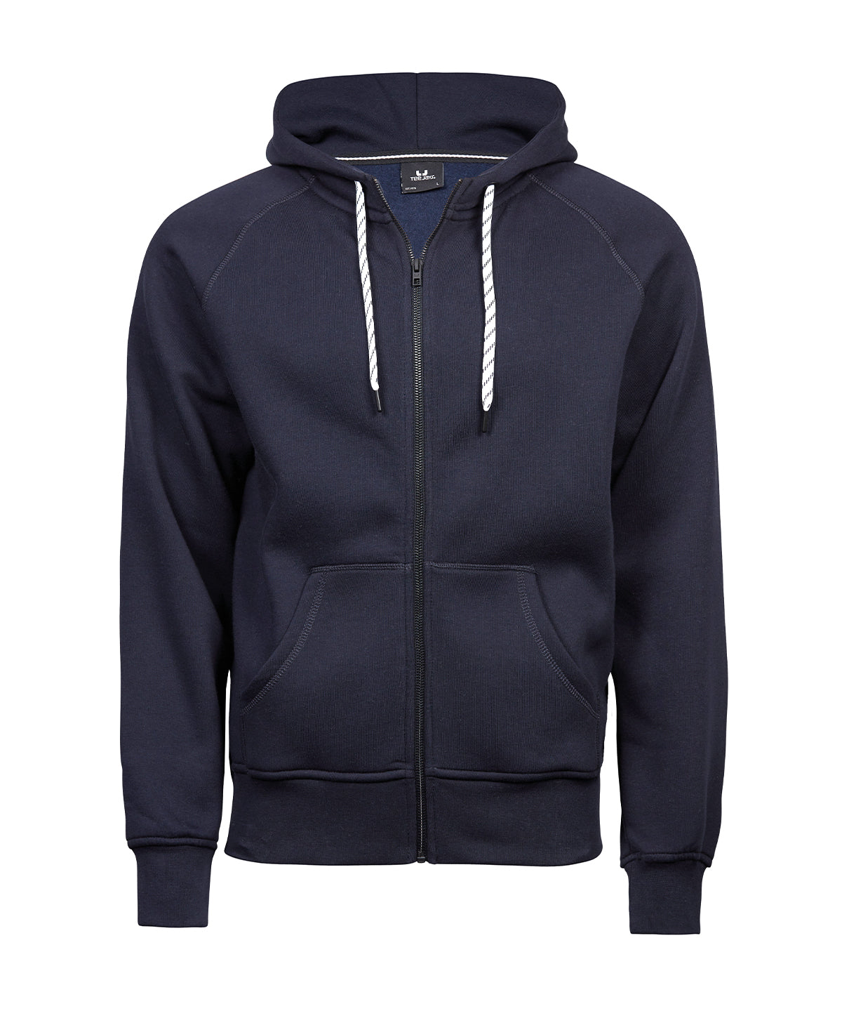 Tee Jays Fashion full-zip hoodie in Navy, front view
