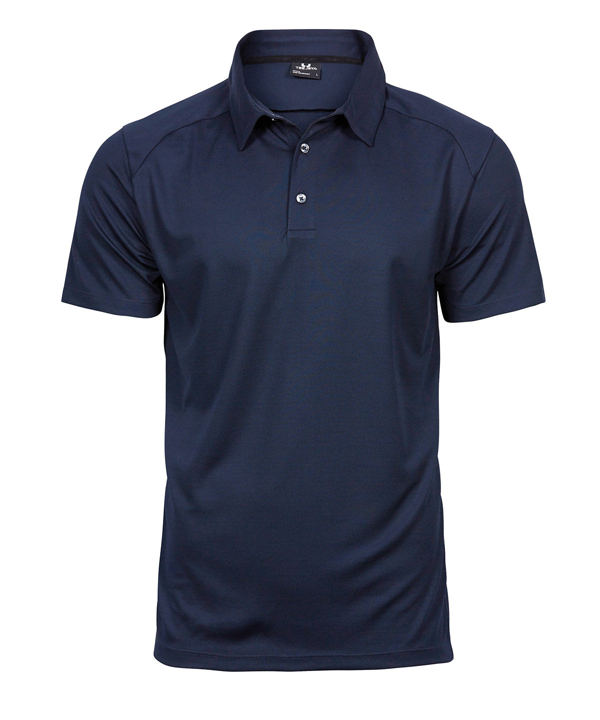 Tee Jays Luxury sport polo in Navy, front view