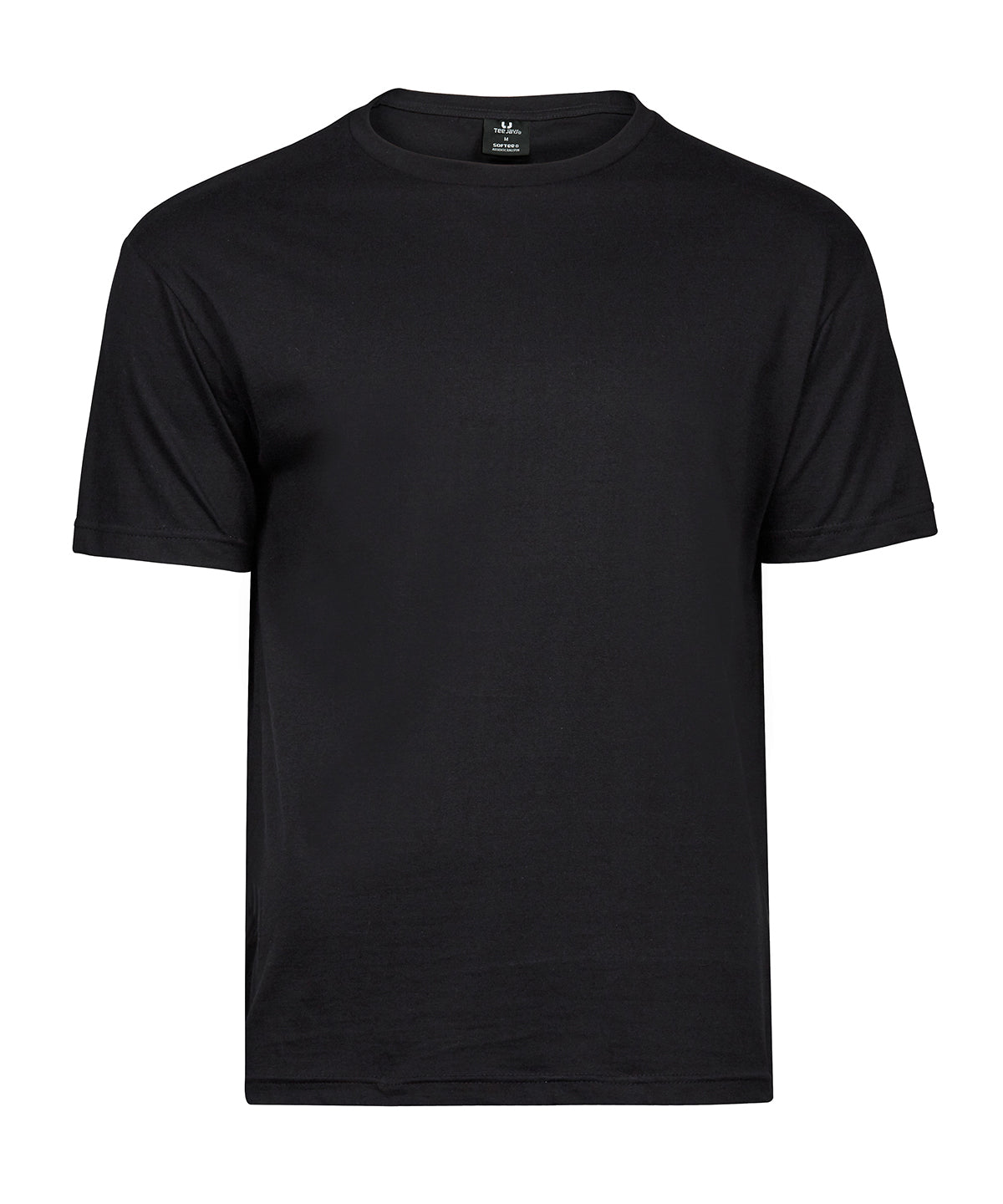 Tee Jays Fashion Sof tee in Black, front view