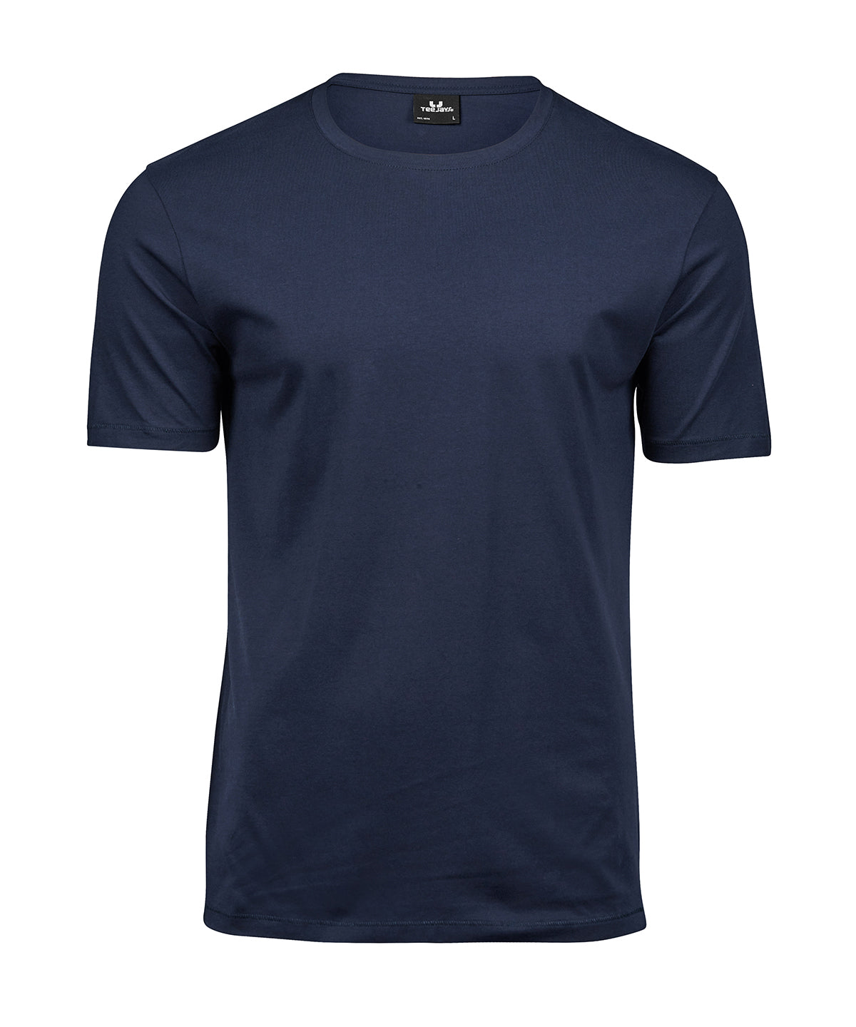 Tee Jays Luxury tee in Navy, front view
