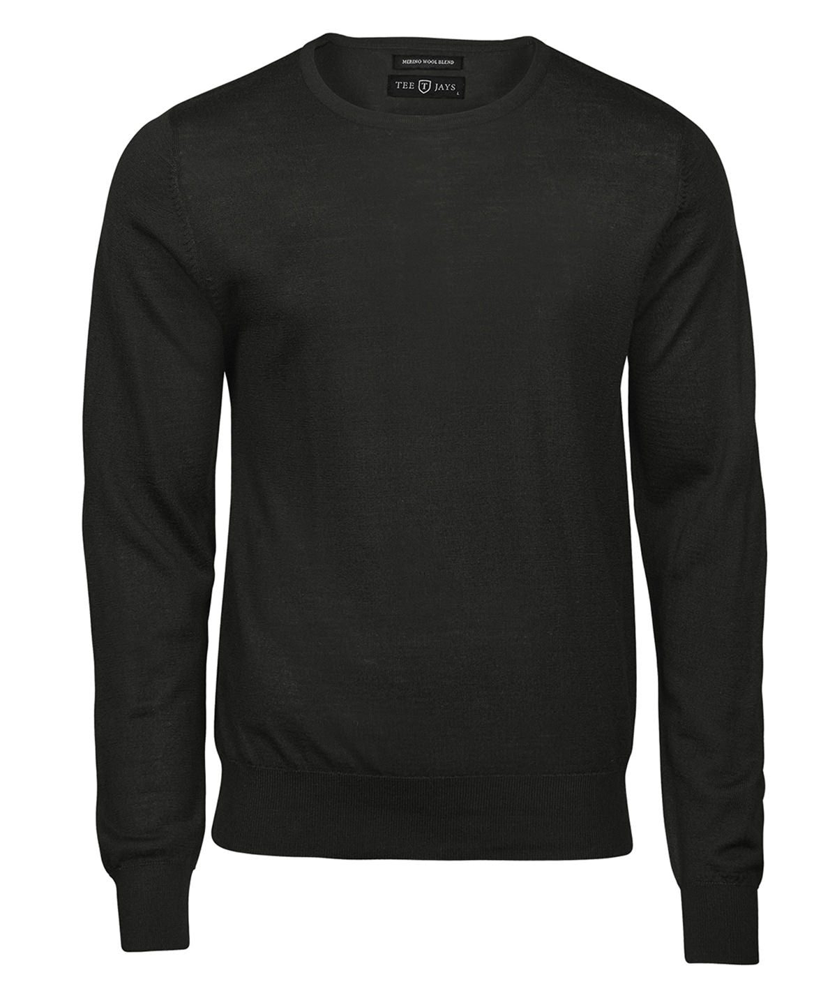 Tee Jays Crew neck in Pine, front view