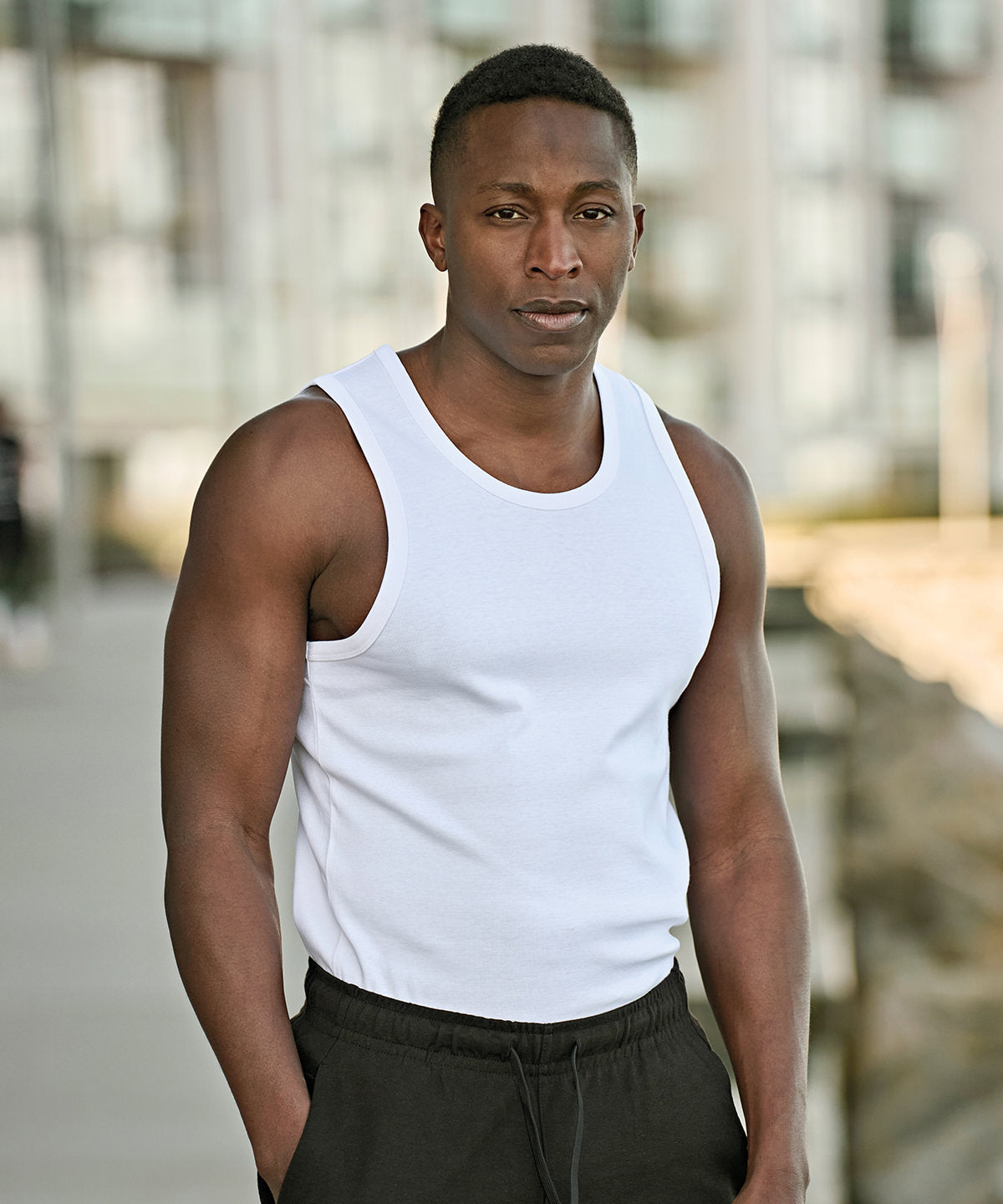 Tee Jays Athletic shorts, lifestyle photo