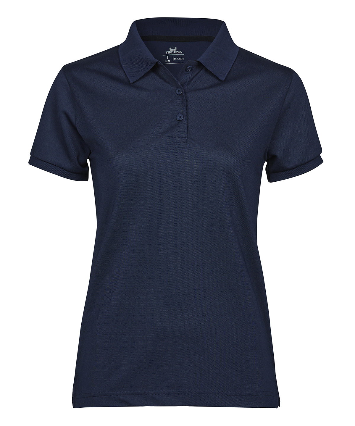 Tee Jays Women’s club polo in Navy, front view