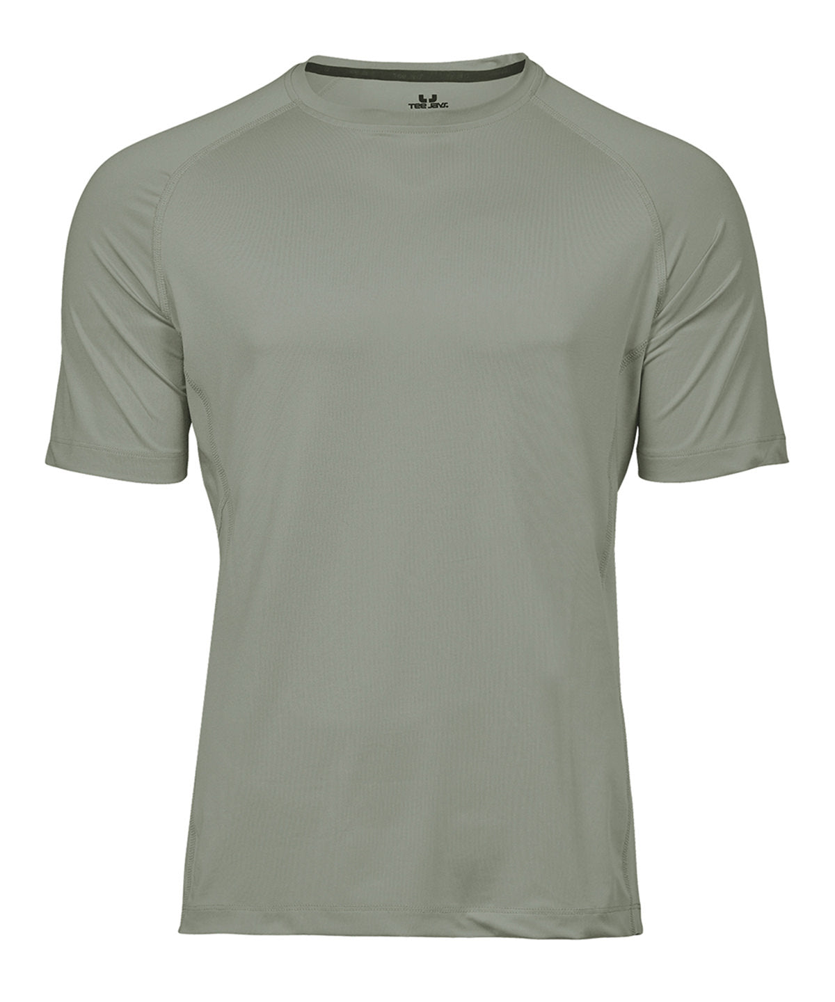 Tee Jays CoolDry tee in Sage, front view