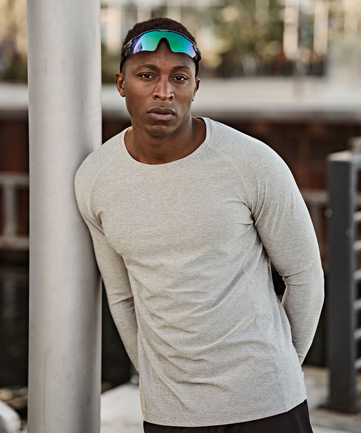 Tee Jays Long sleeve CoolDry tee, lifestyle photo