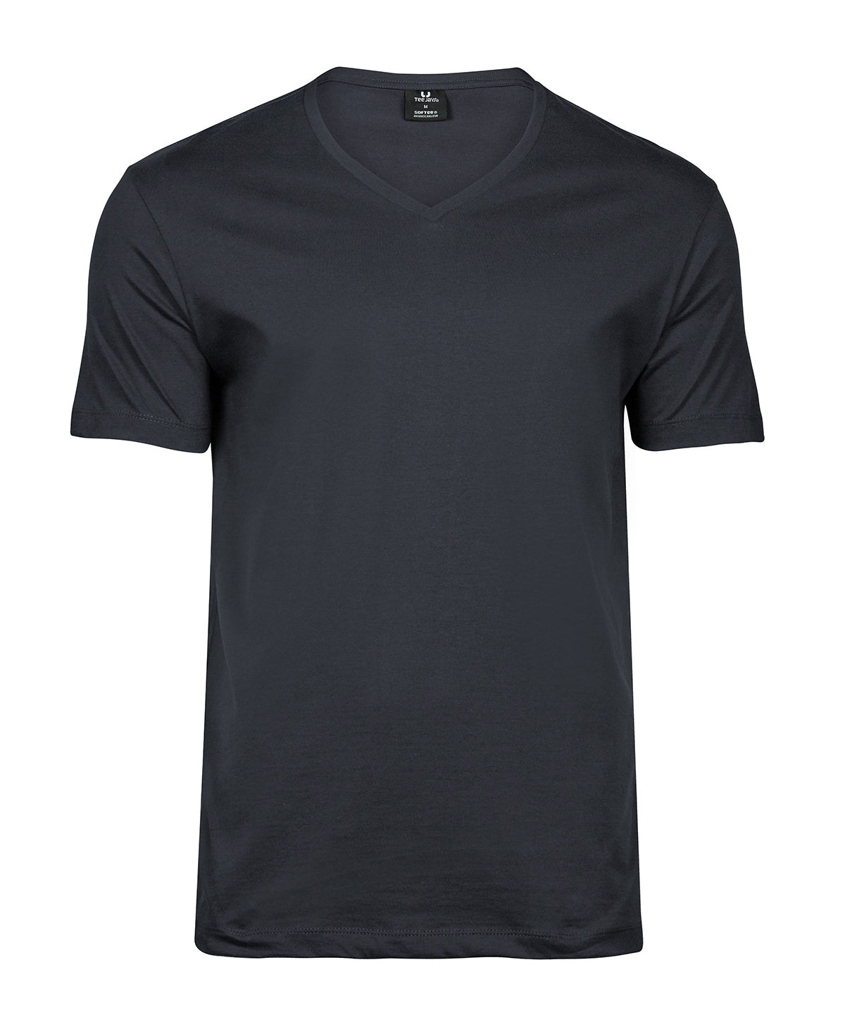 Tee Jays Fashion v-neck Sof tee in Dark Grey, front view