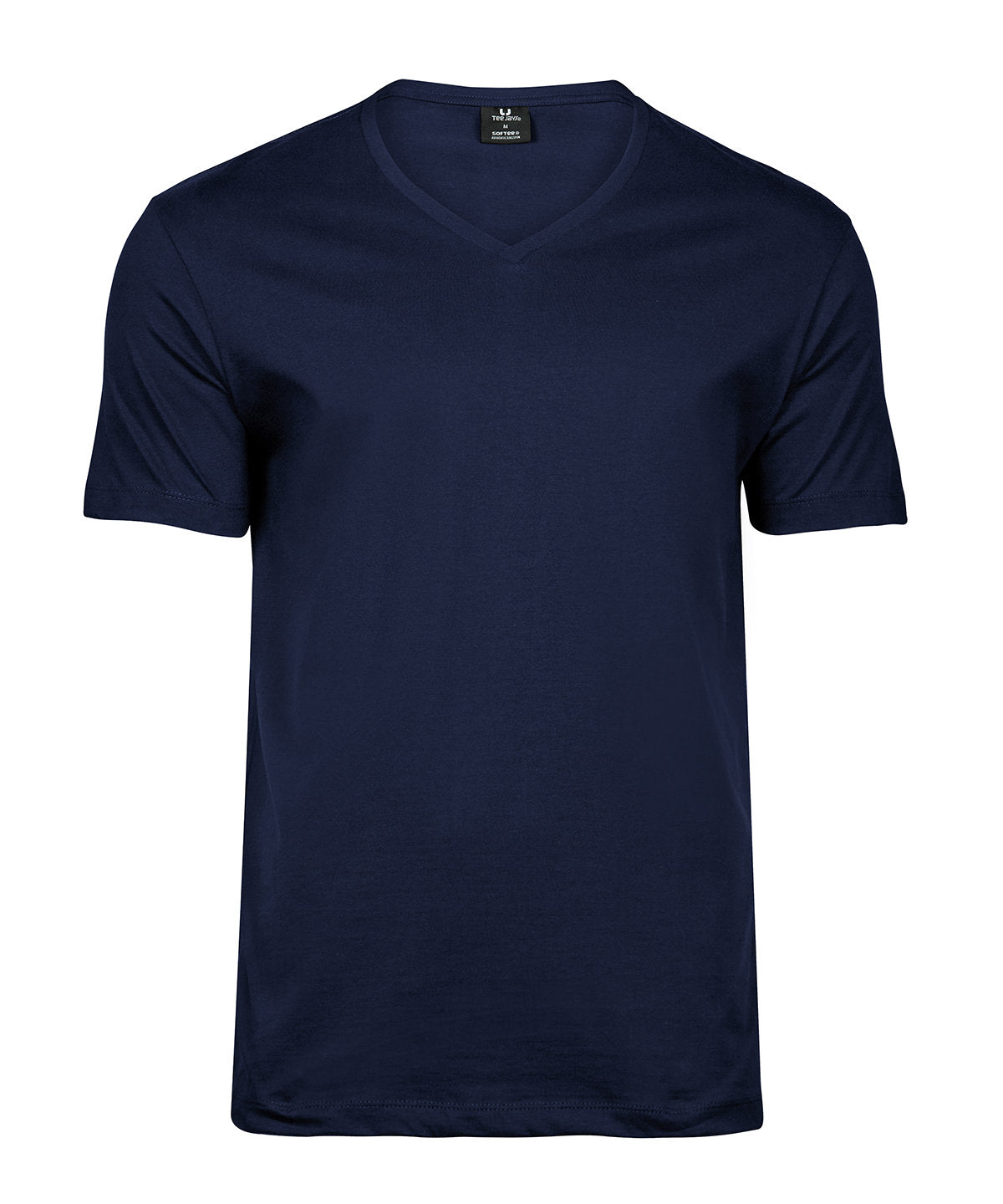 Tee Jays Fashion v-neck Sof tee in Navy, front view