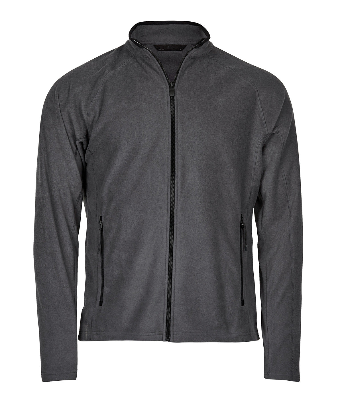 Tee Jays Active fleece in Dark Grey, front view