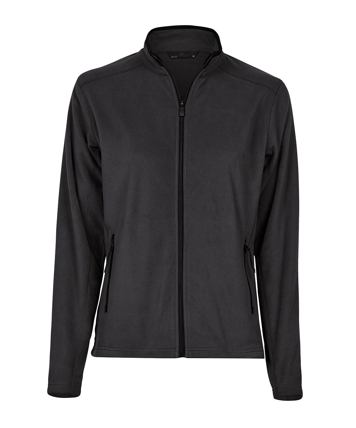 Tee Jays Women’s active fleece in Black, front view