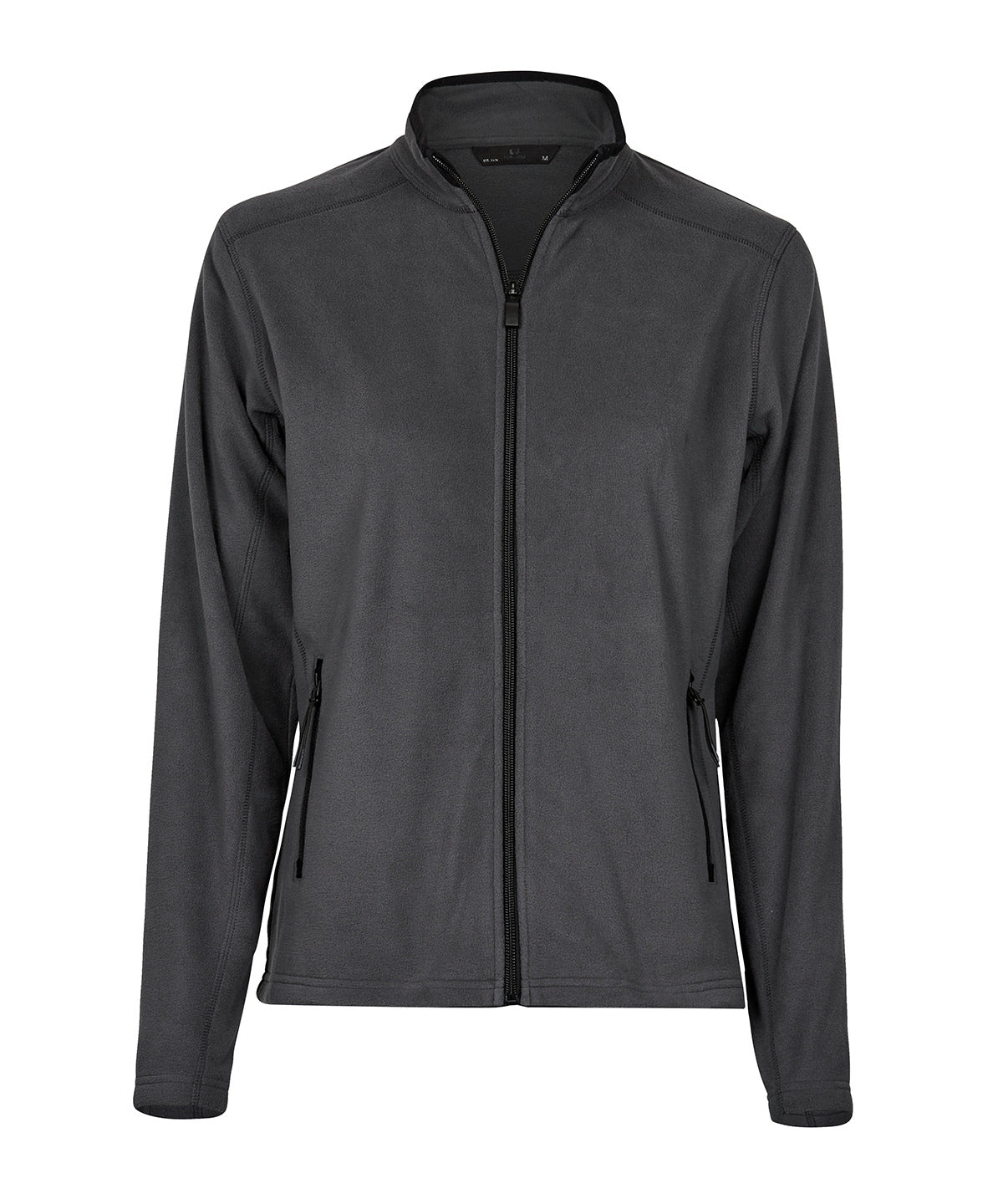Tee Jays Women’s active fleece in Dark Grey, front view