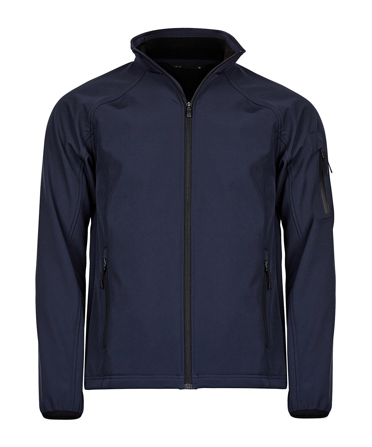 Tee Jays Lightweight performance softshell in Navy, front view