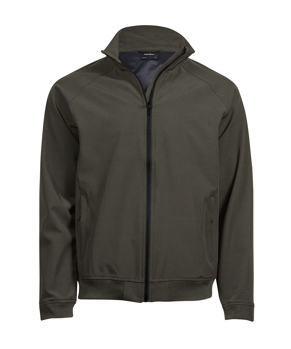 Tee Jays Club jacket in Deep Green, front view