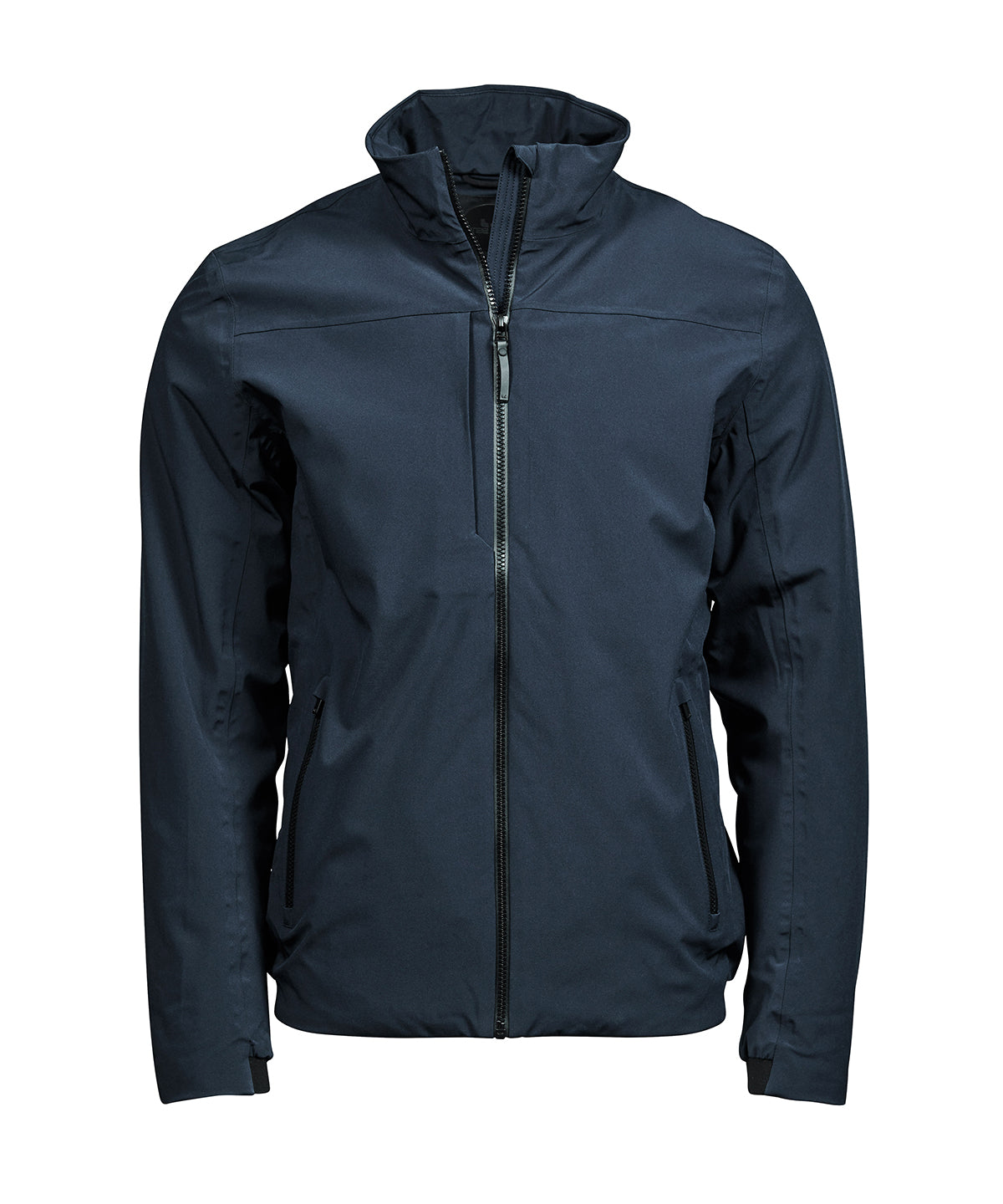 Tee Jays All weather jacket in Deep Navy, front view
