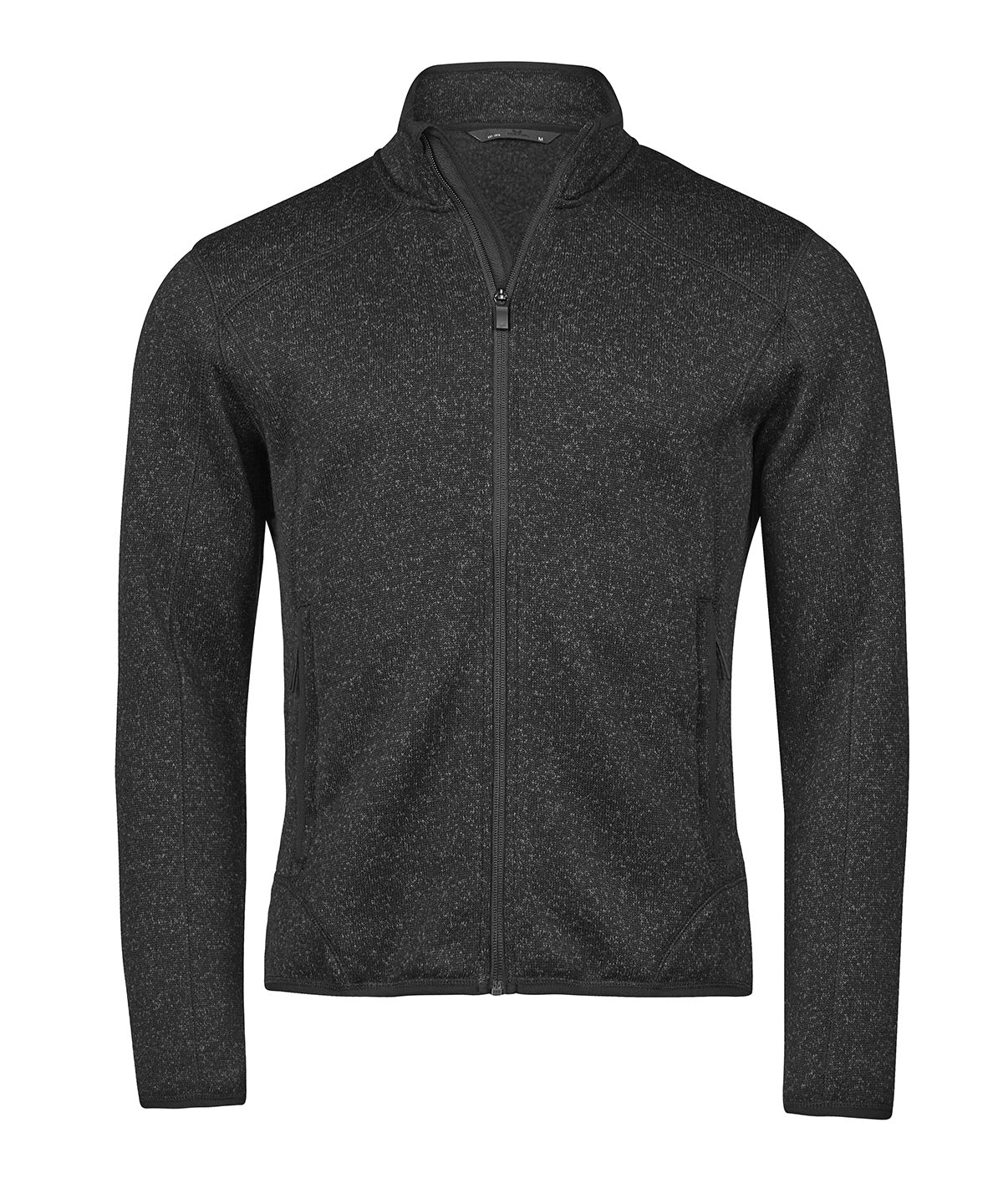 Tee Jays Outdoor fleece in Black, front view