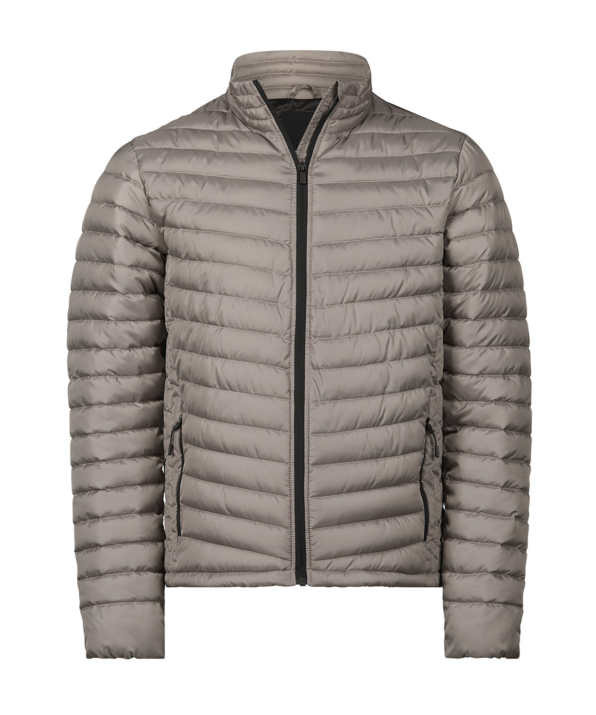 Tee Jays Zepelin jacket in Driftwood, front view