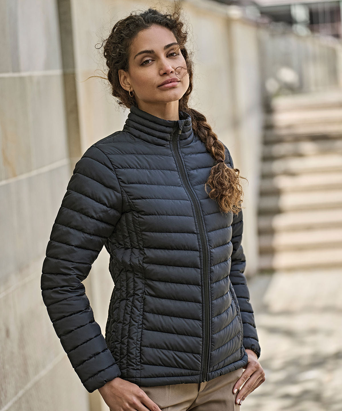 Tee Jays Women’s Zepelin jacket, lifestyle photo