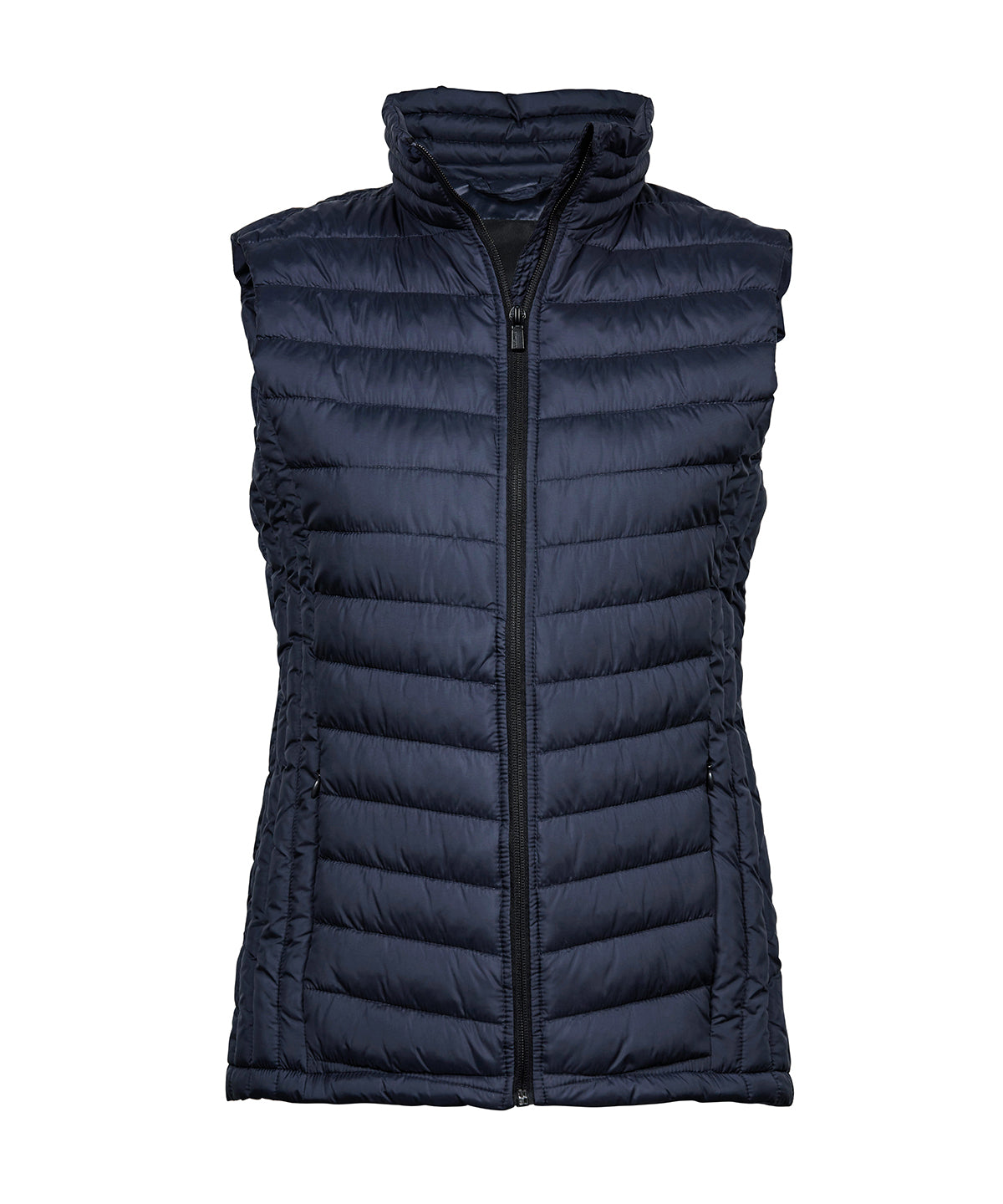 Tee Jays Women’s Zepelin bodywarmer in Deep Navy, front view