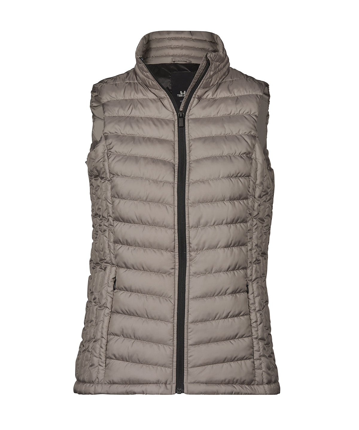 Tee Jays Women’s Zepelin bodywarmer in Driftwood, front view