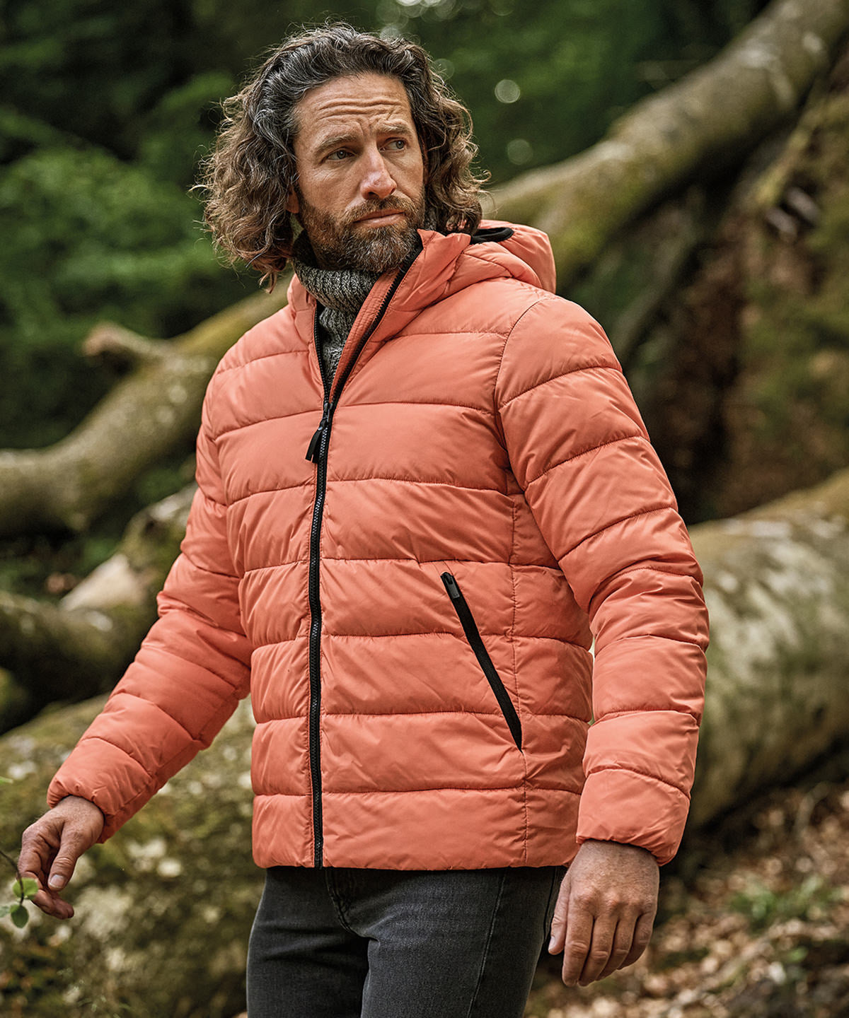 Tee Jays Lite hooded jacket, lifestyle photo