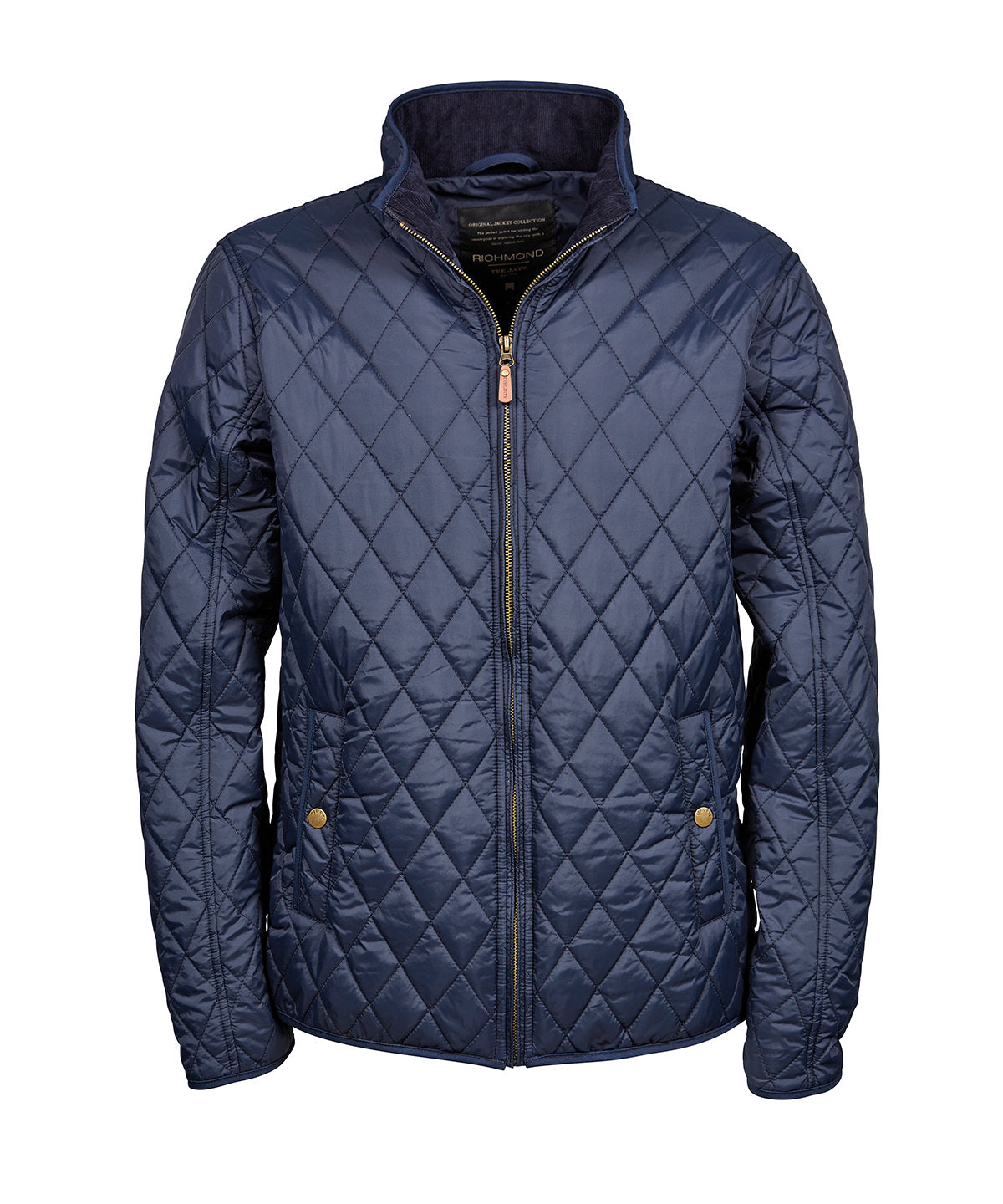 Tee Jays Richmond jacket in Deep Navy, front view