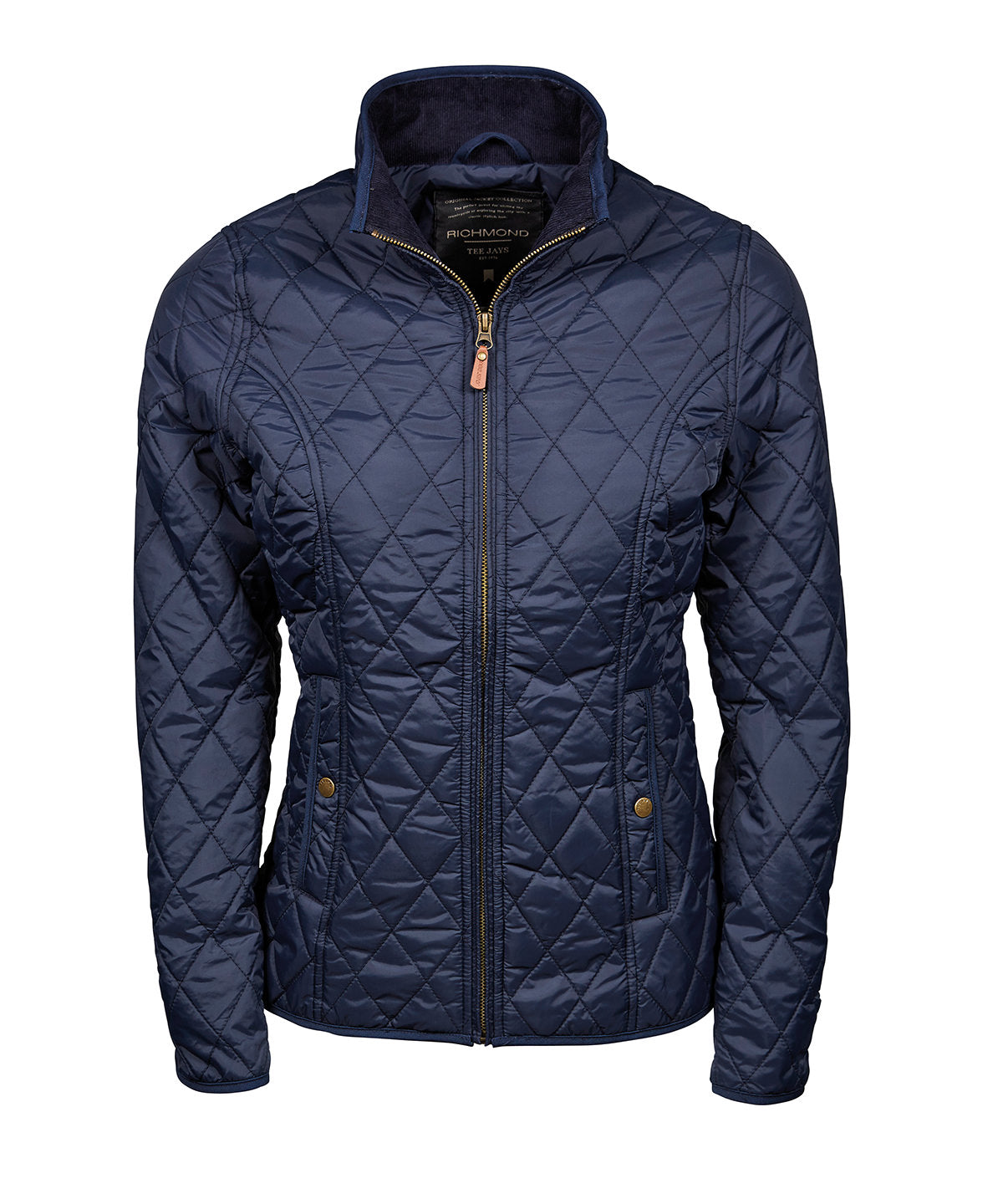Tee Jays Women’s Richmond jacket in Deep Navy, front view