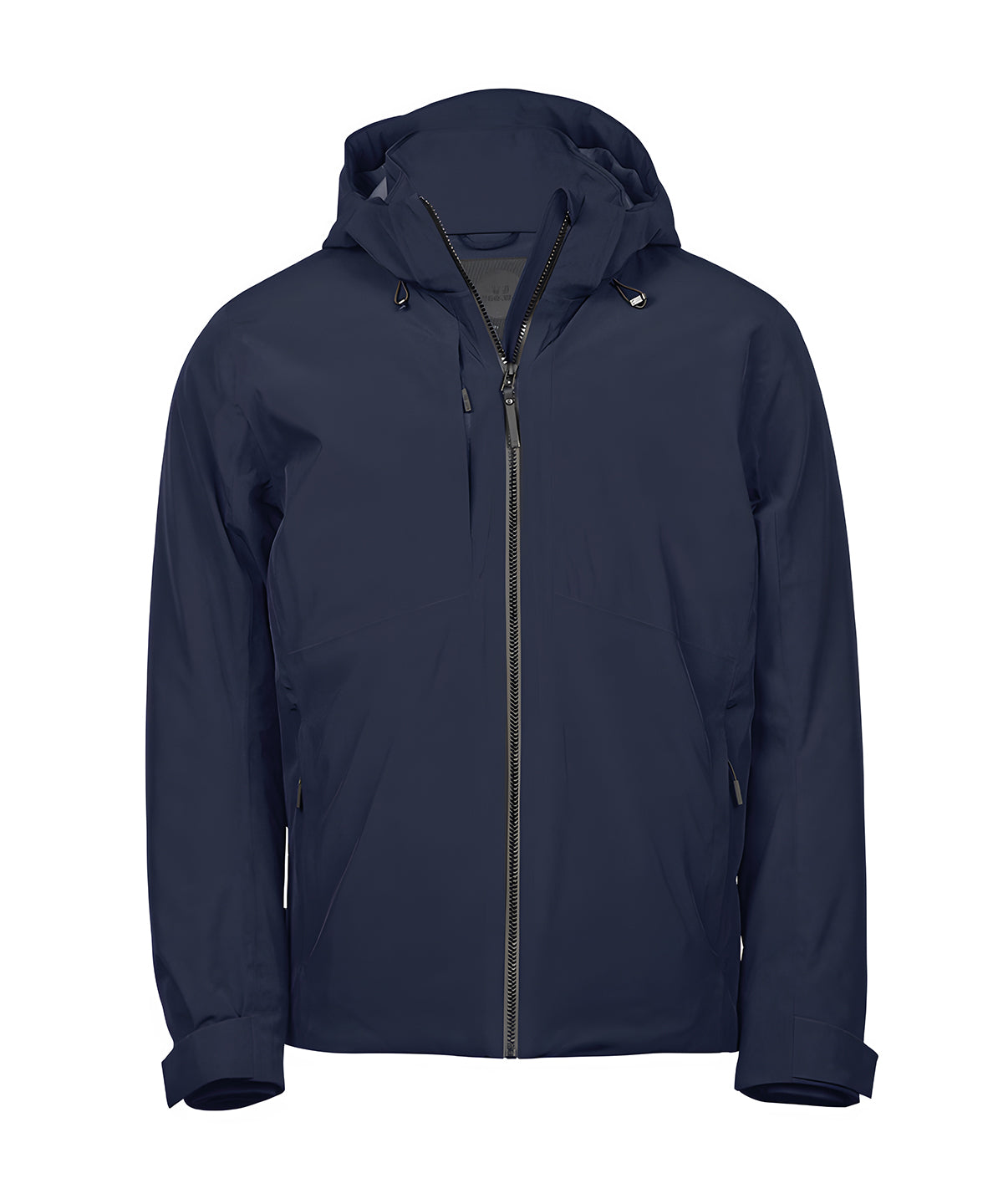 Tee Jays All weather winter jacket in Deep Navy, front view