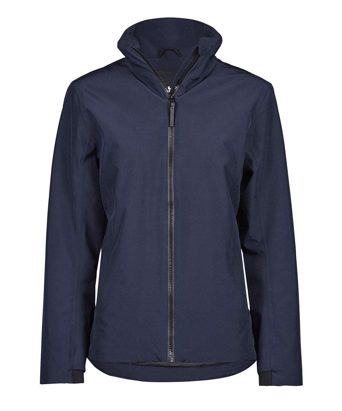 Tee Jays Women’s all weather jacket in Deep Navy, front view