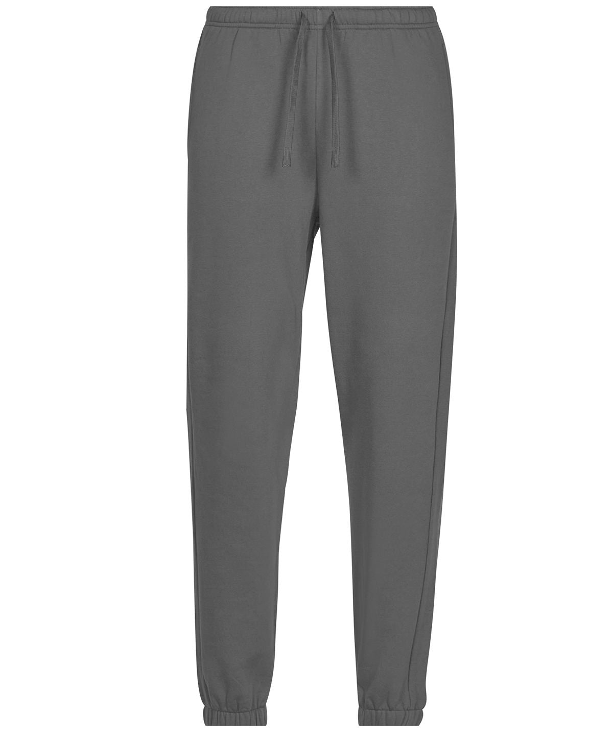 Tee Jays UNLABELED sweatpants in Black, front view