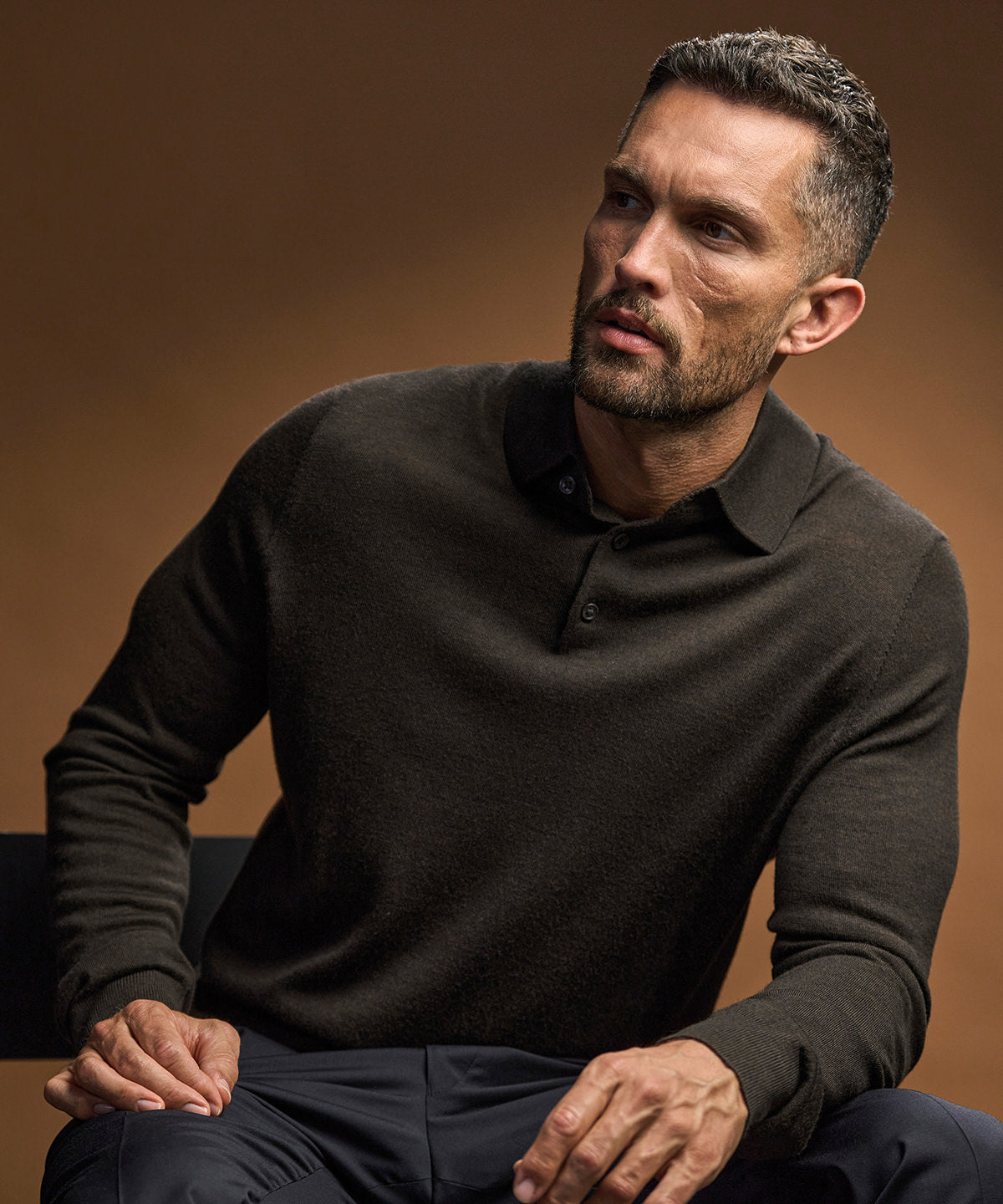 Tee Jays Polo knit, lifestyle photo