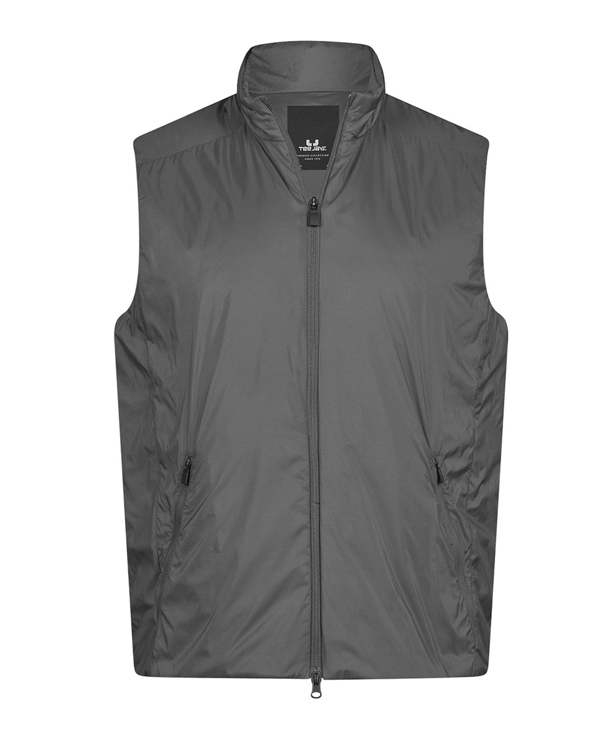 Tee Jays PureLite bodywarmer in Black, front view