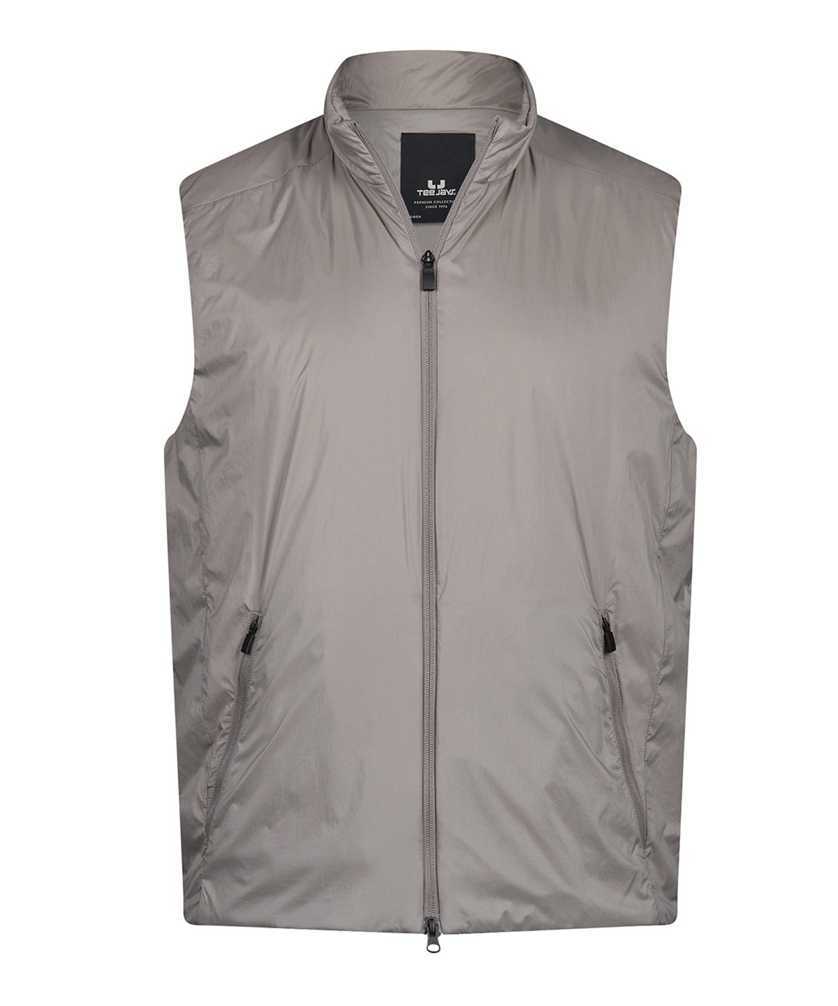 Tee Jays PureLite bodywarmer in Driftwood, front view