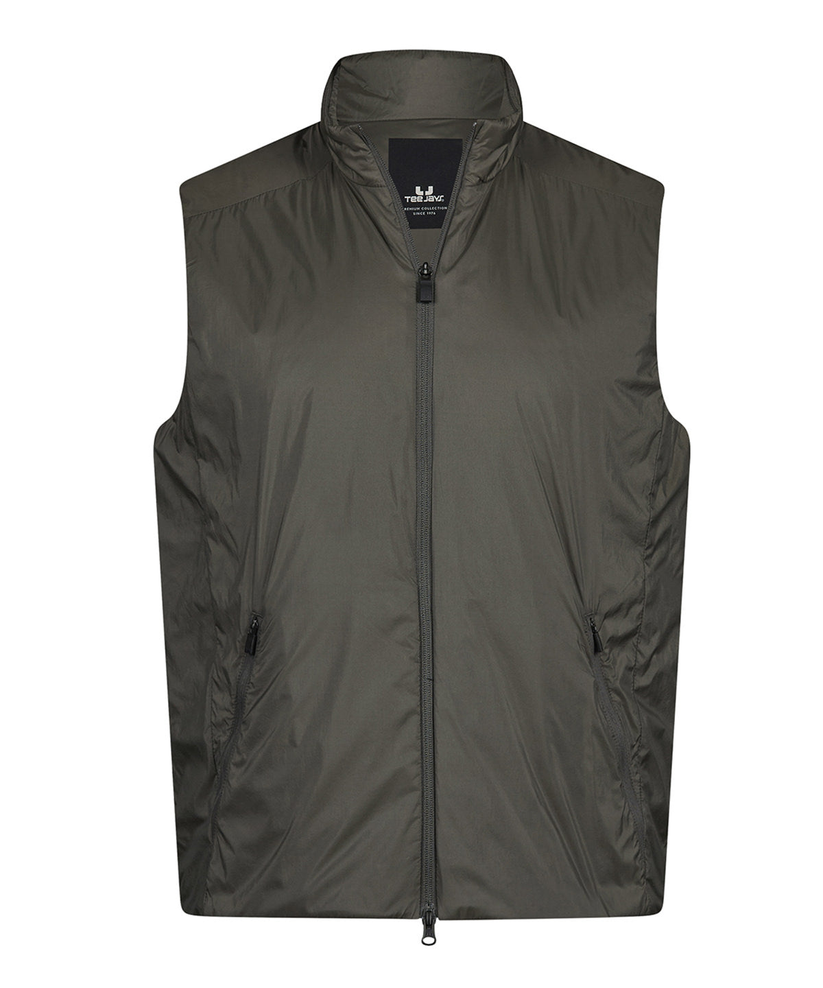 Tee Jays PureLite bodywarmer in Shadow, front view