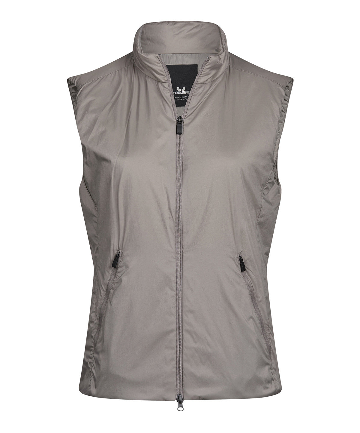 Tee Jays Women’s PureLite bodywarmer in Driftwood, front view