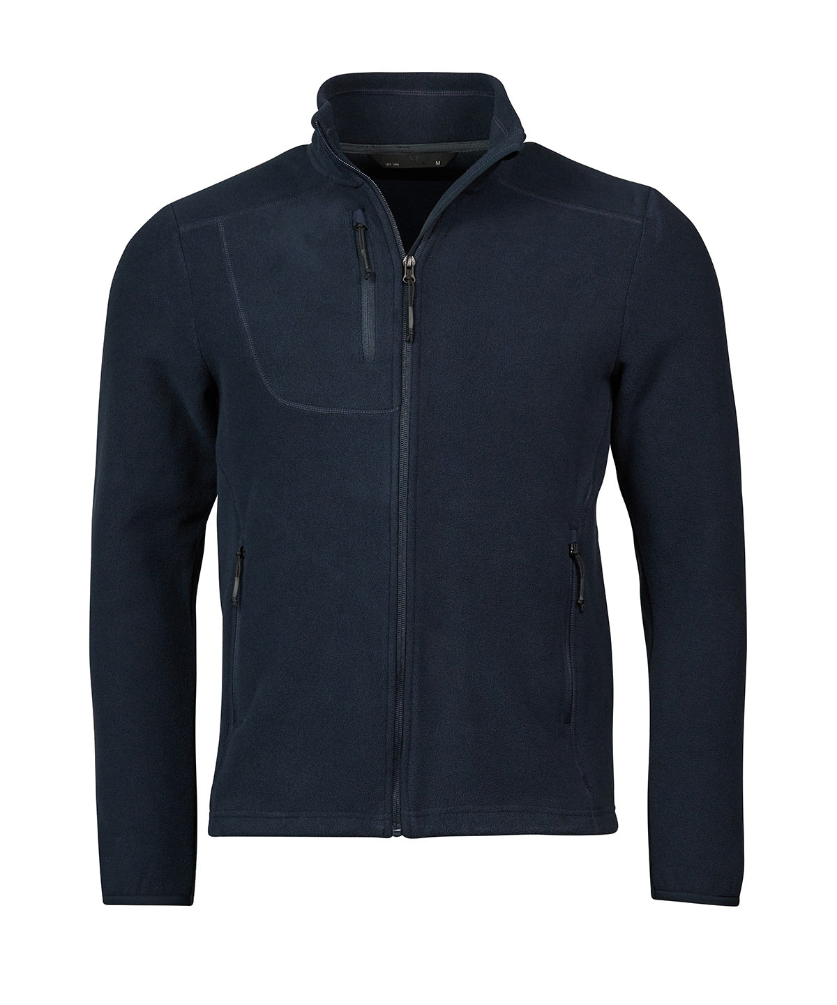 Tee Jays Trail fleece in Deep Navy, front view
