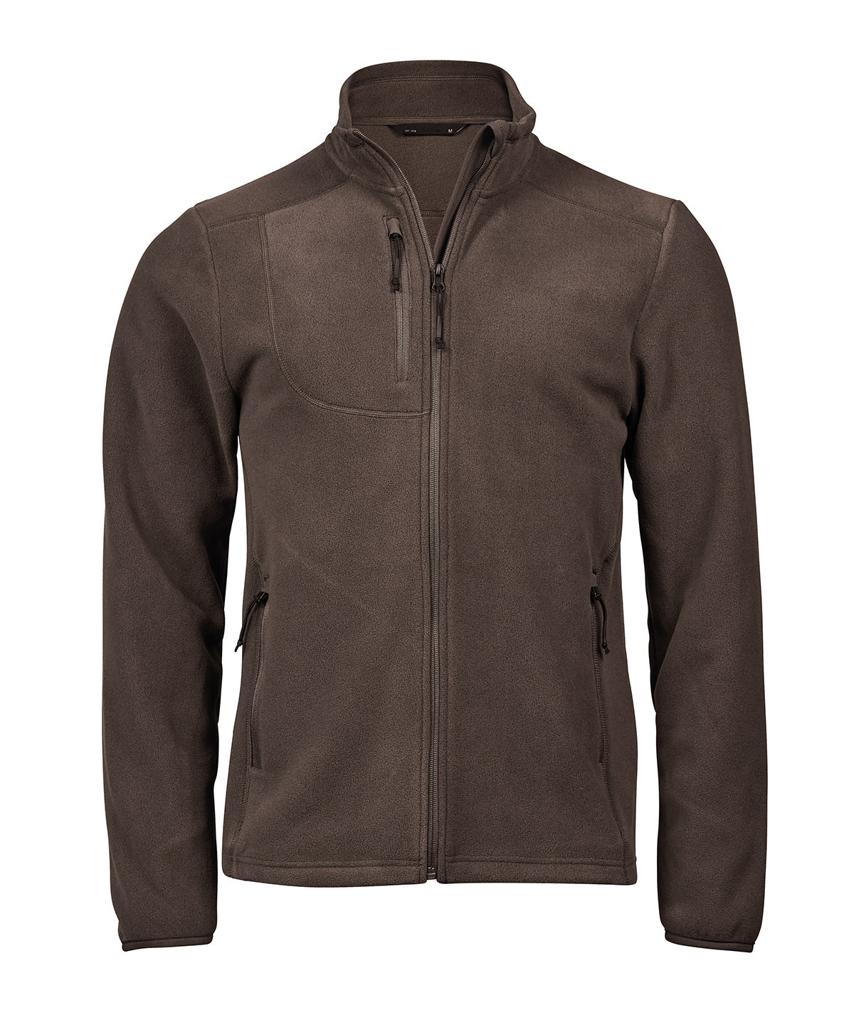 Tee Jays Trail fleece in Earth, front view