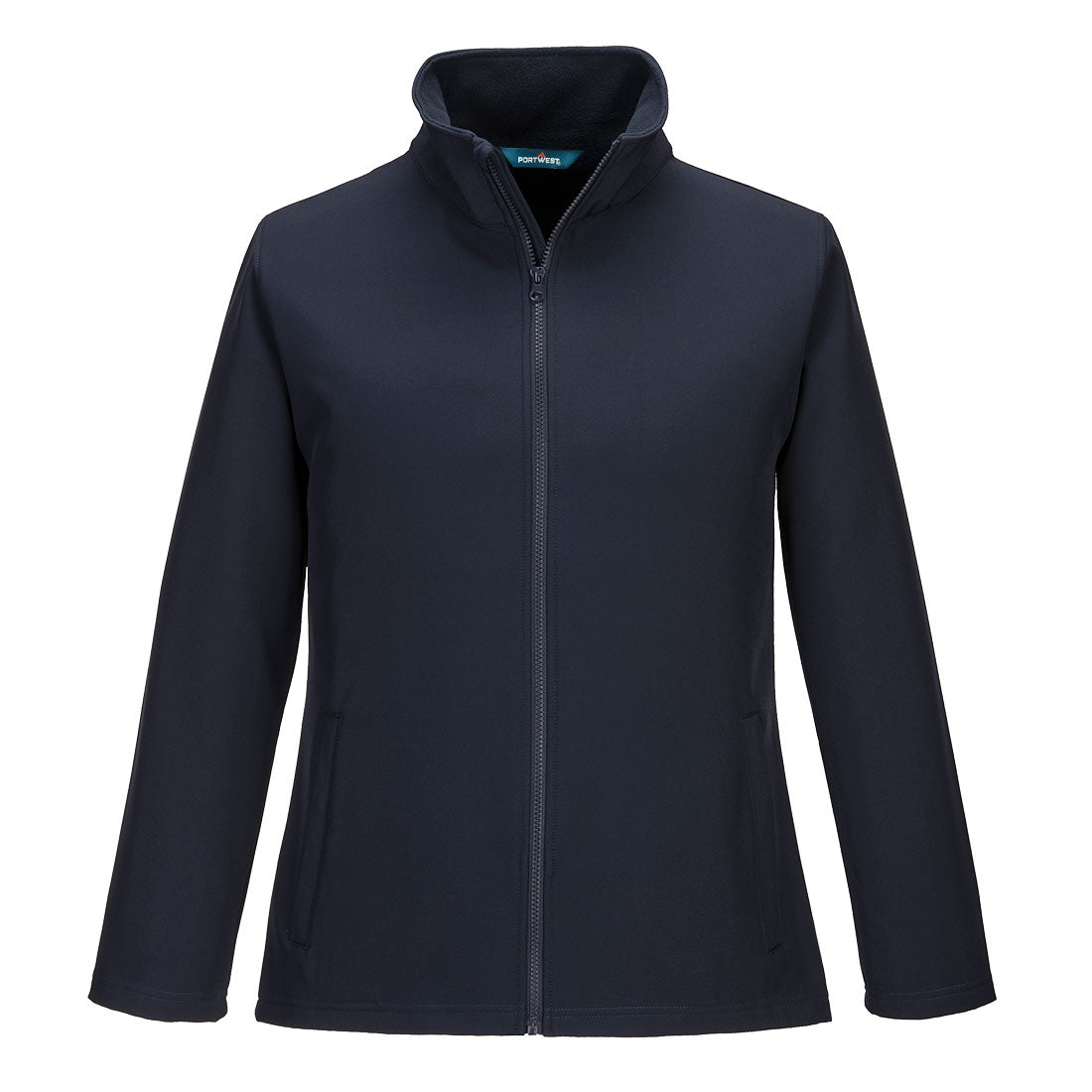 Portwest Women's Print and Promo Softshell in Navy (NV), image 3