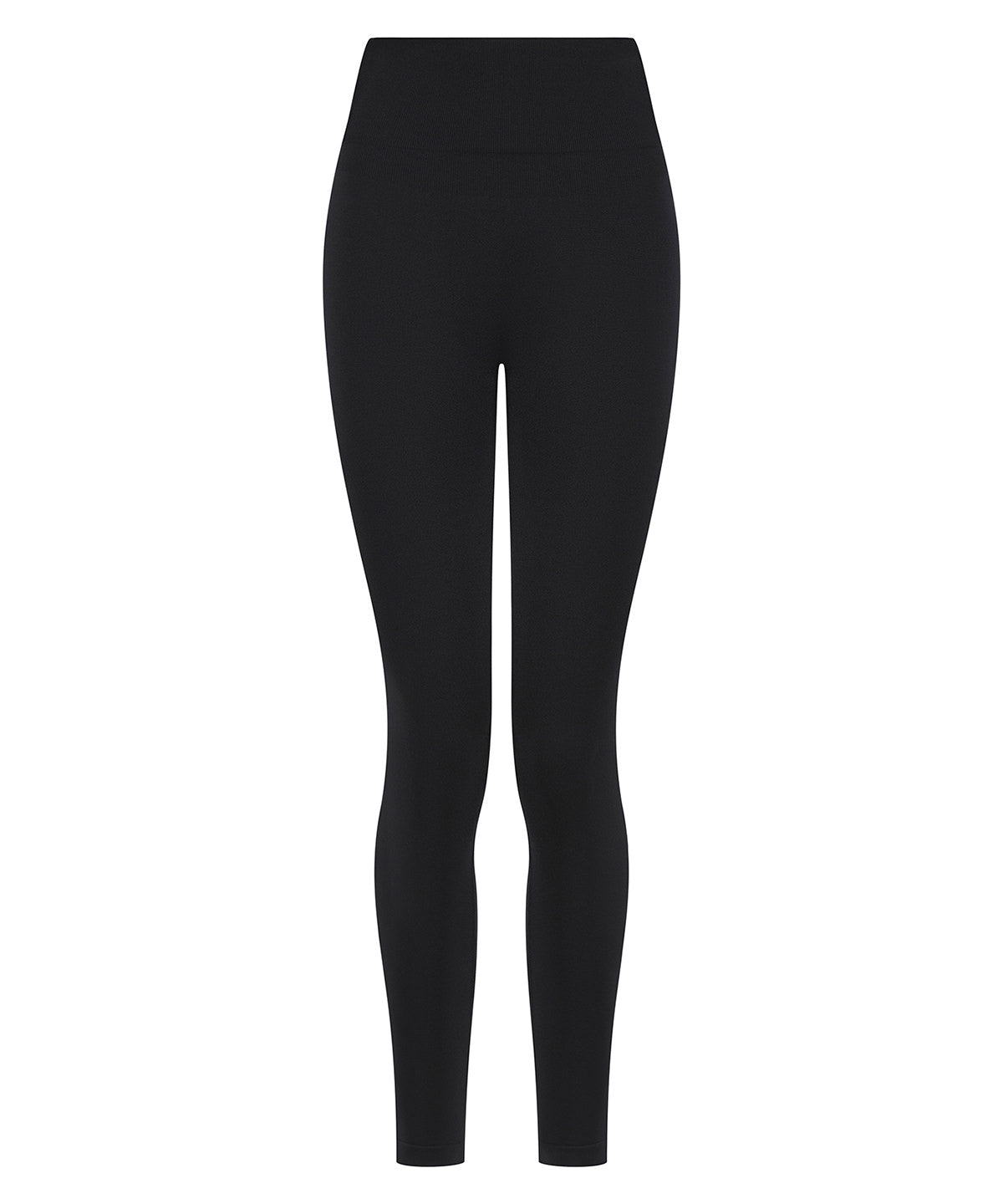 Tombo Women’s sculpting leggings in Black, front view