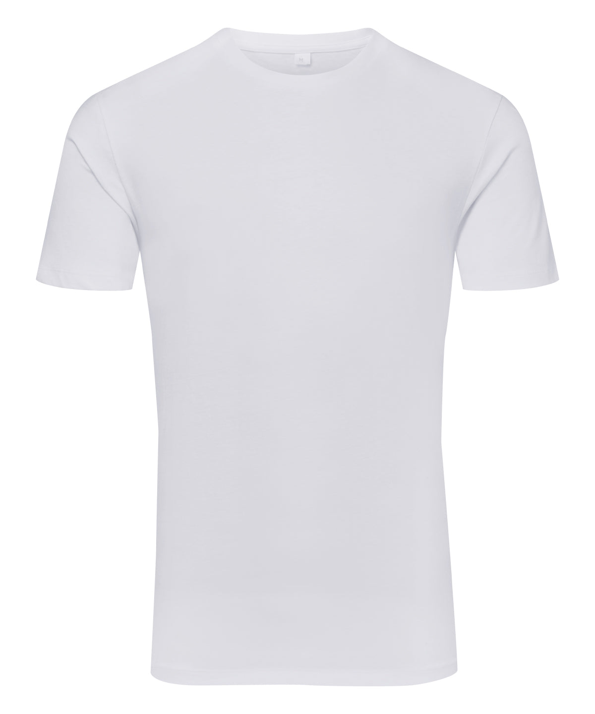 TriDri Men's organic t-shirt in White, front view