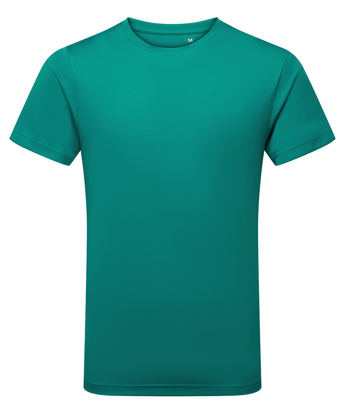 TriDri Men's performance t-shirt in Jade, front view